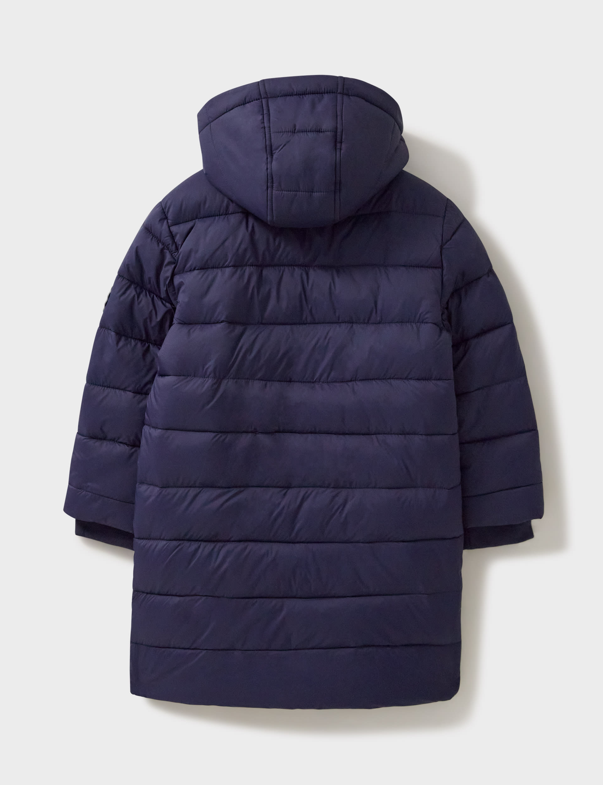 Crew Clothing Boys Hooded Fleece Lined Padded Coat (3-12 Yrs) - 7-8 Y - Navy, Navy