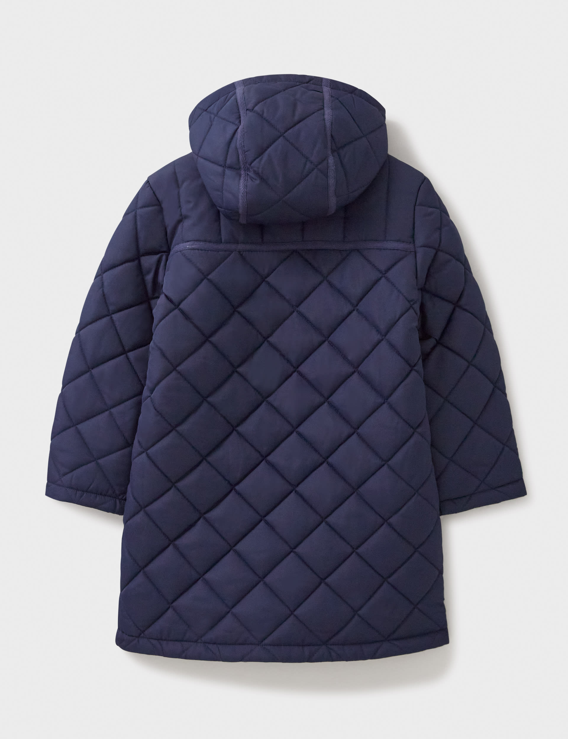 Crew Clothing Boys Hooded Quilted Jacket (3-12 Yrs) - 7-8 Y - Navy, Navy