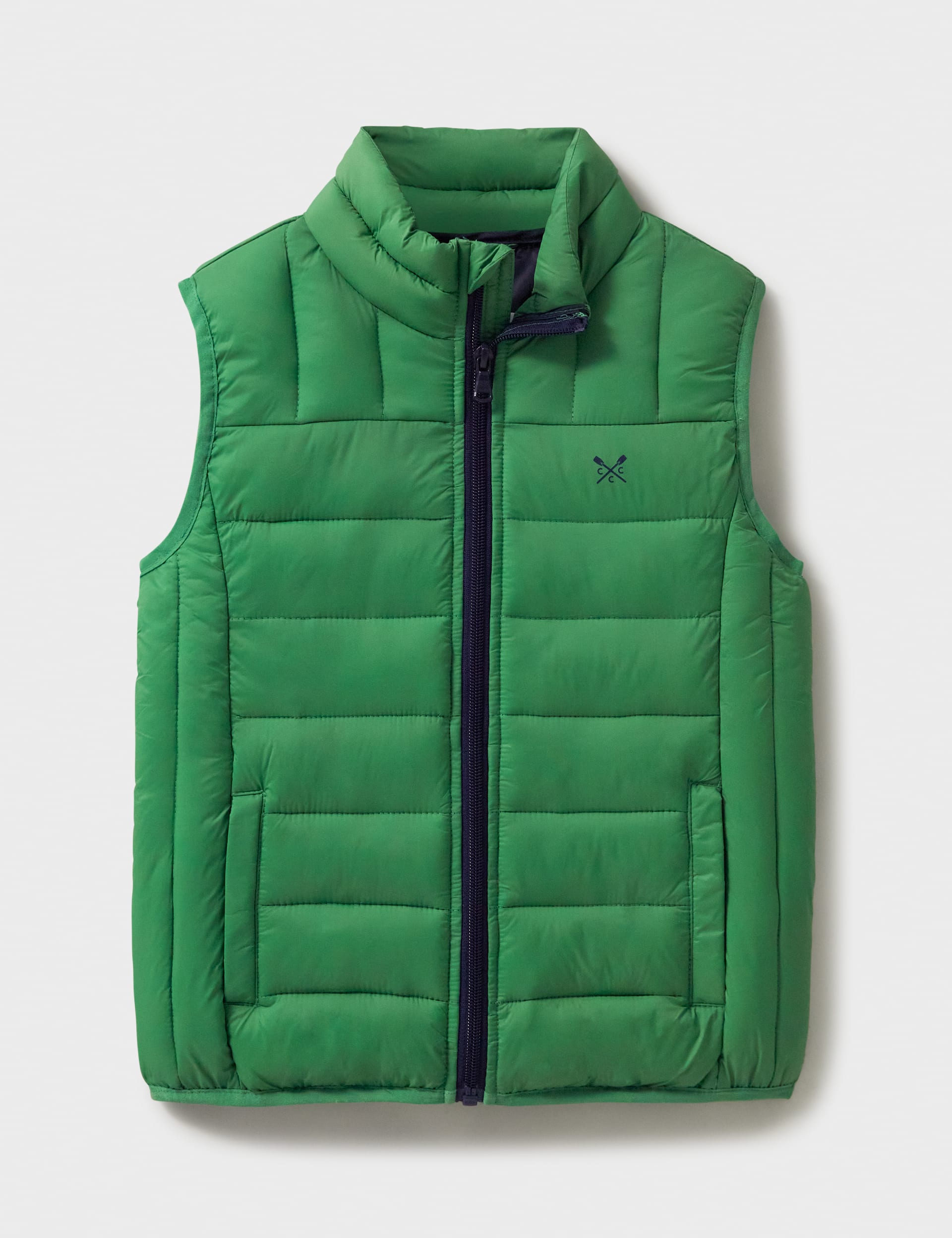 Crew Clothing Boys Gilet (3-12 Yrs) - 9-10Y - Green, Green