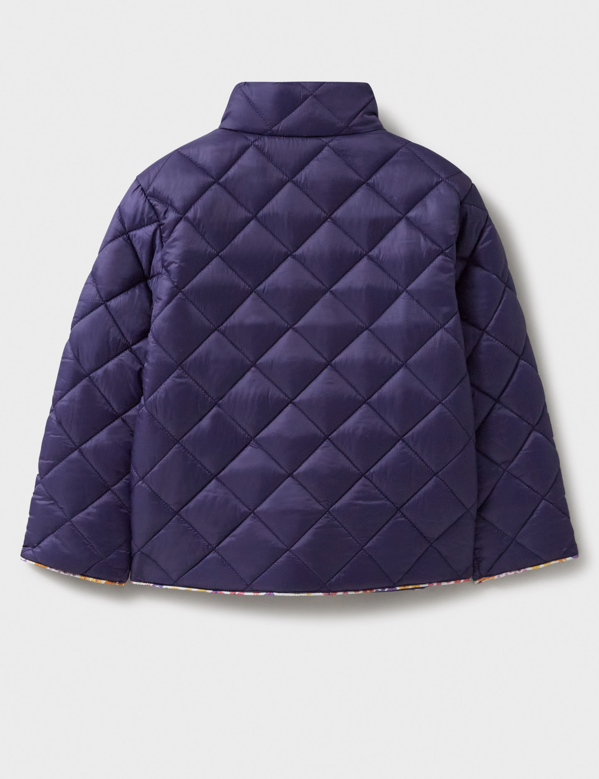 Crew Clothing Girls Quilted Jacket (3-12 Yrs) - 9-10Y - Navy, Pink,Navy