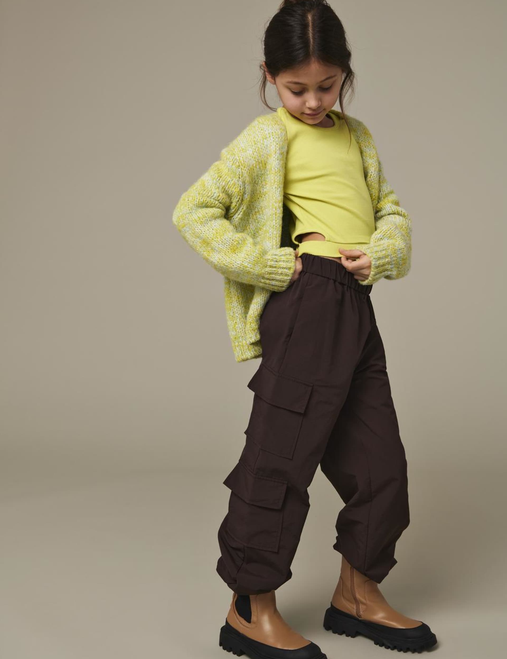 Kids Only Girls Parachute Trousers (8-14 Yrs) - 13y - Black, Black