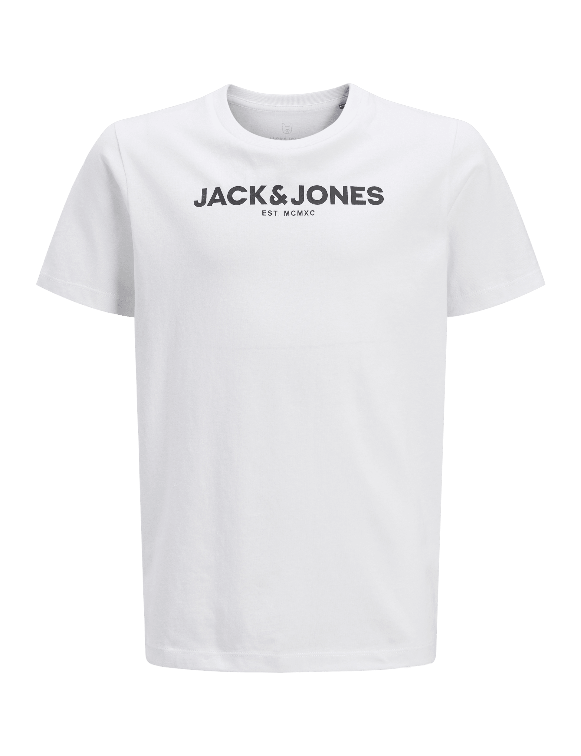 Jack & Jones Junior Boys 3pk Short Sleeve T-Shirts - 16y - White Mix, White Mix