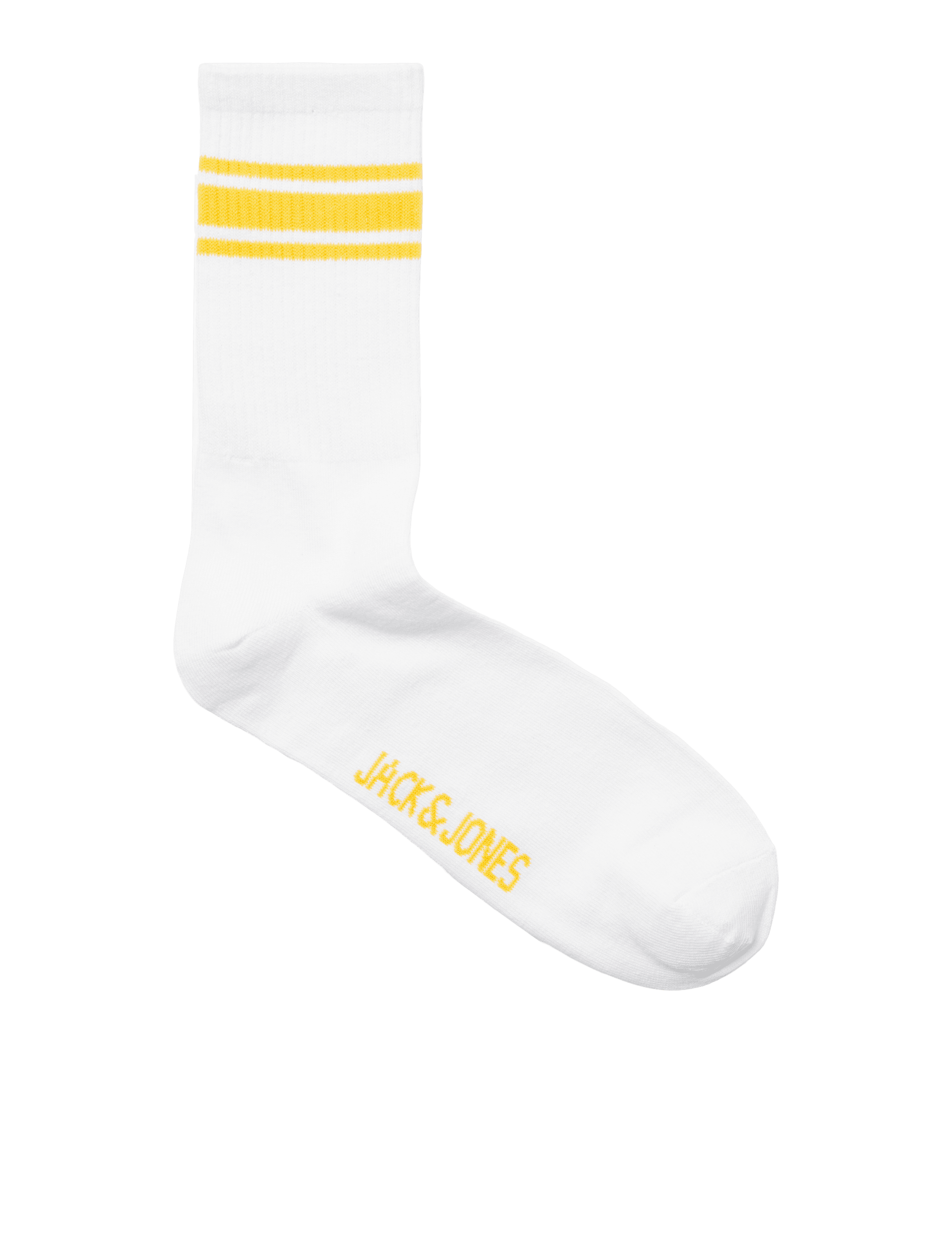 Jack & Jones Junior Boys 5pk Cotton Rich Striped Socks - 5-9 - Multi, Multi