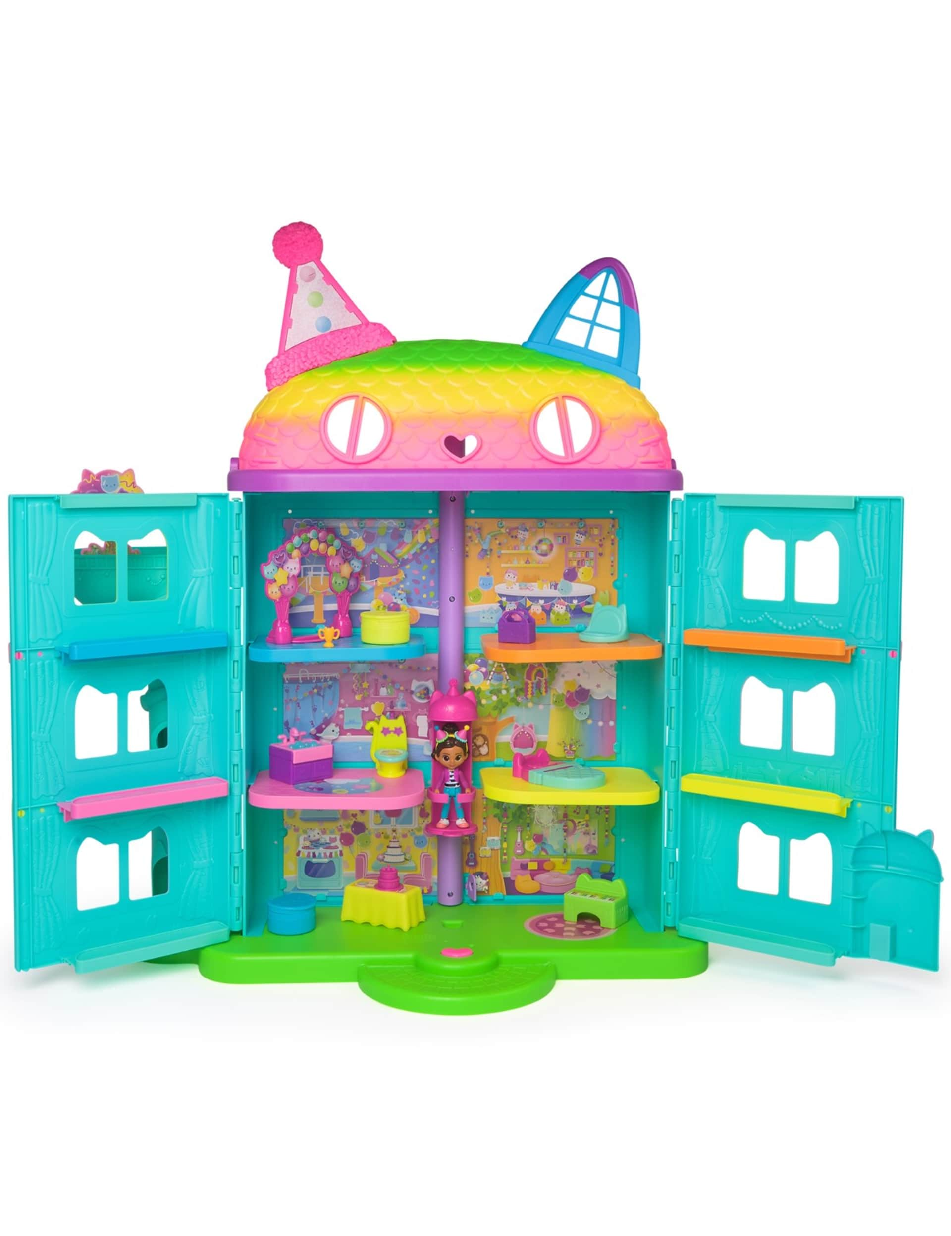 Gabby'S Dollhouse Rainbow Celebration Dollhouse (3+ Yrs)