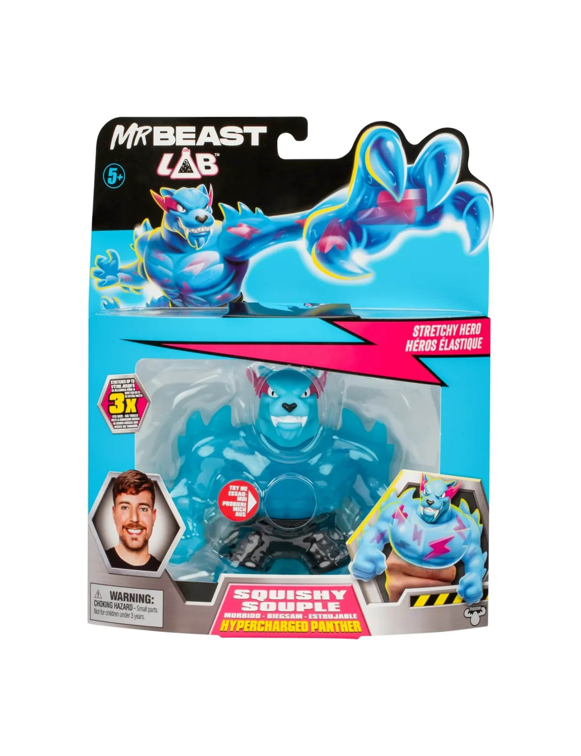 Mr Beast Lab Hypercharged Panther Toy (5+ Yrs)