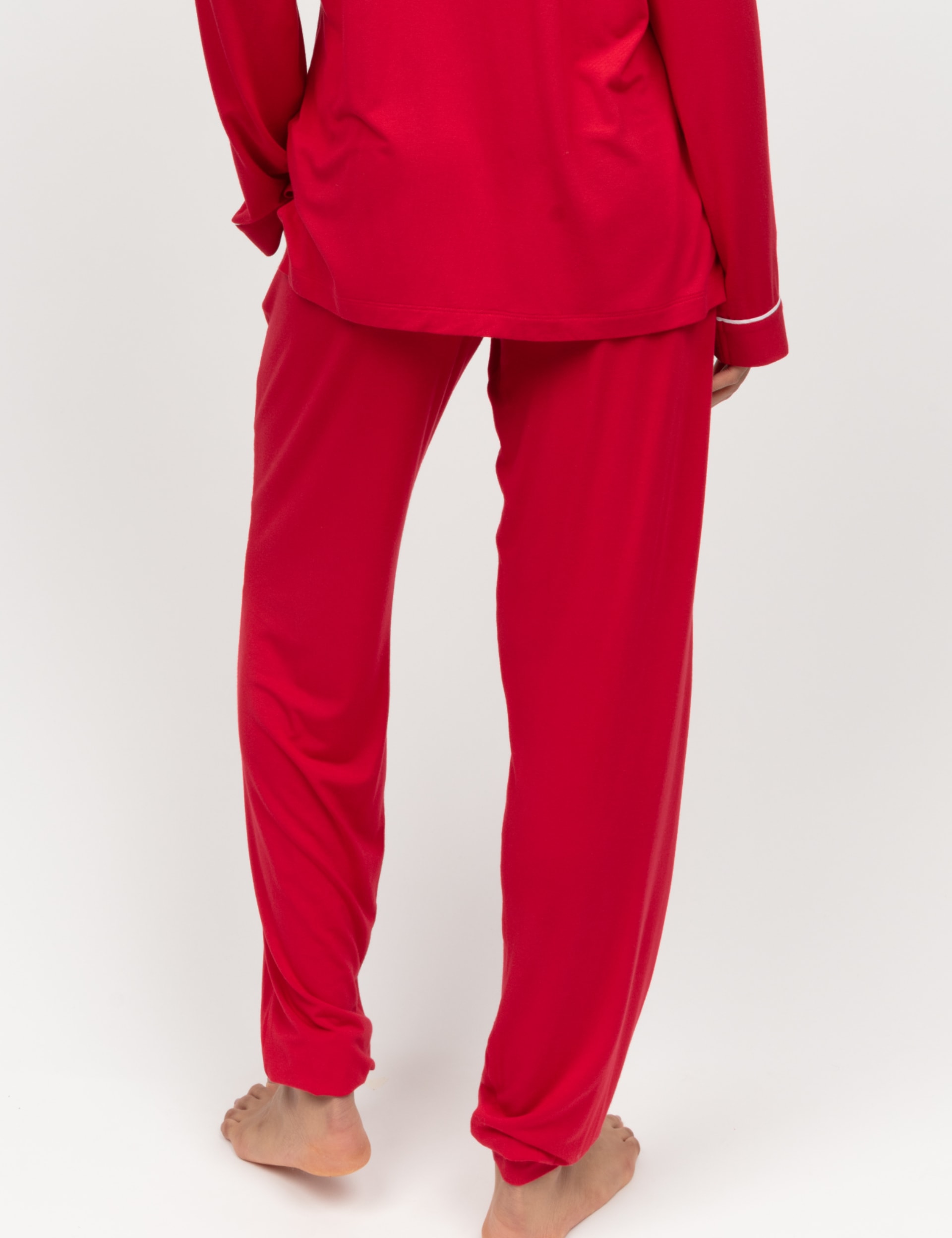 Cyberjammies Women's Modal Rich Pyjama Bottoms - 14 - Red, Red