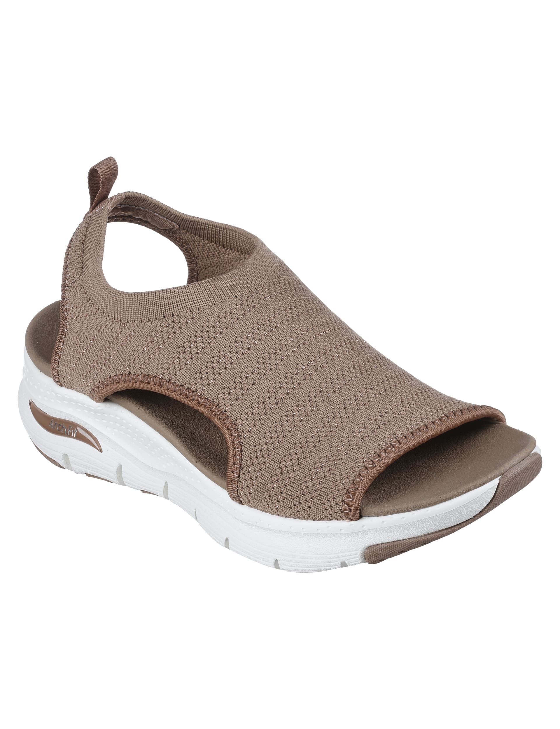 Skechers Women's Arch Fit Darling Days Sandals - 6 - Brown Mix, Brown Mix