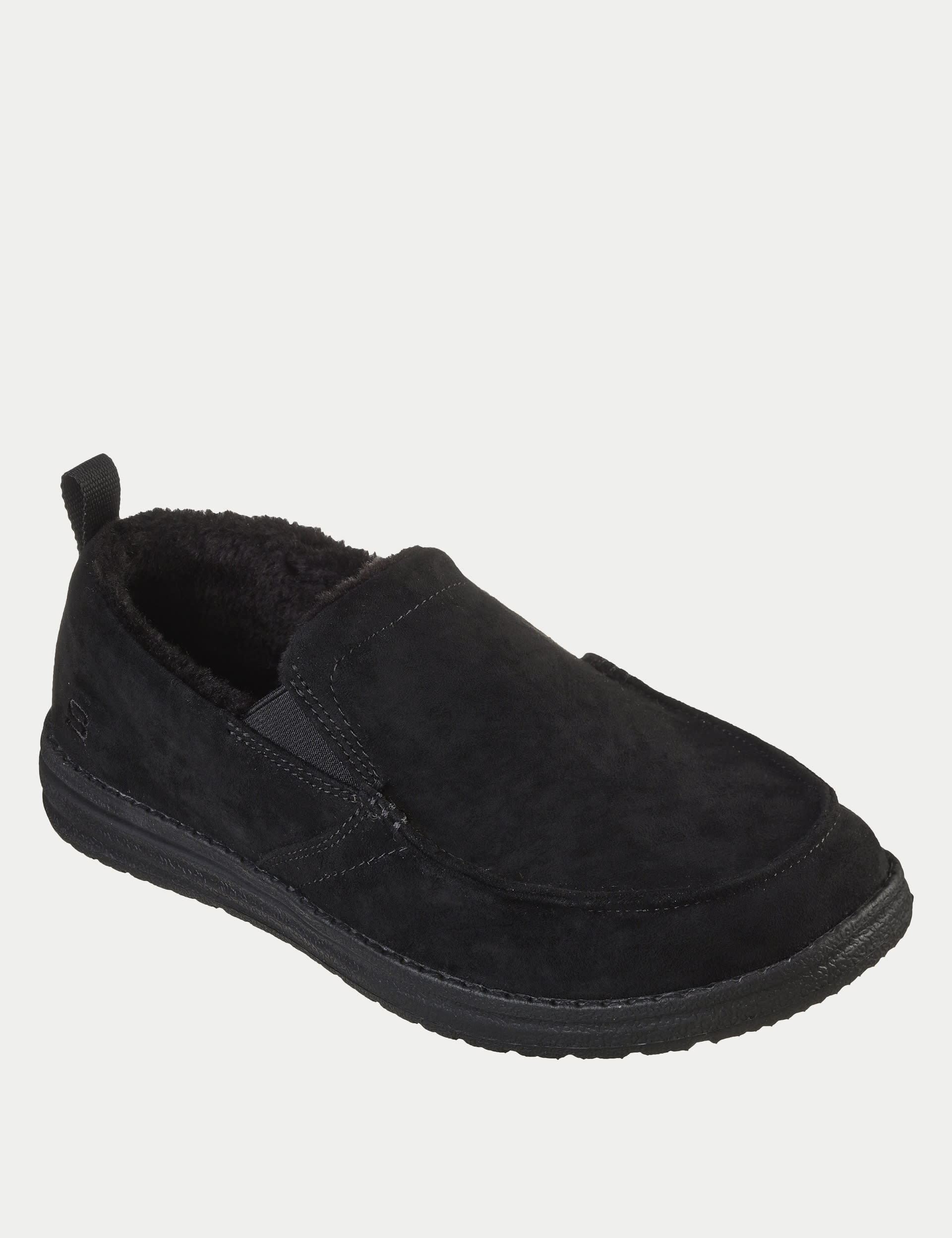 Skechers Men's Melson Willmore Slippers - 8 - Black, Black