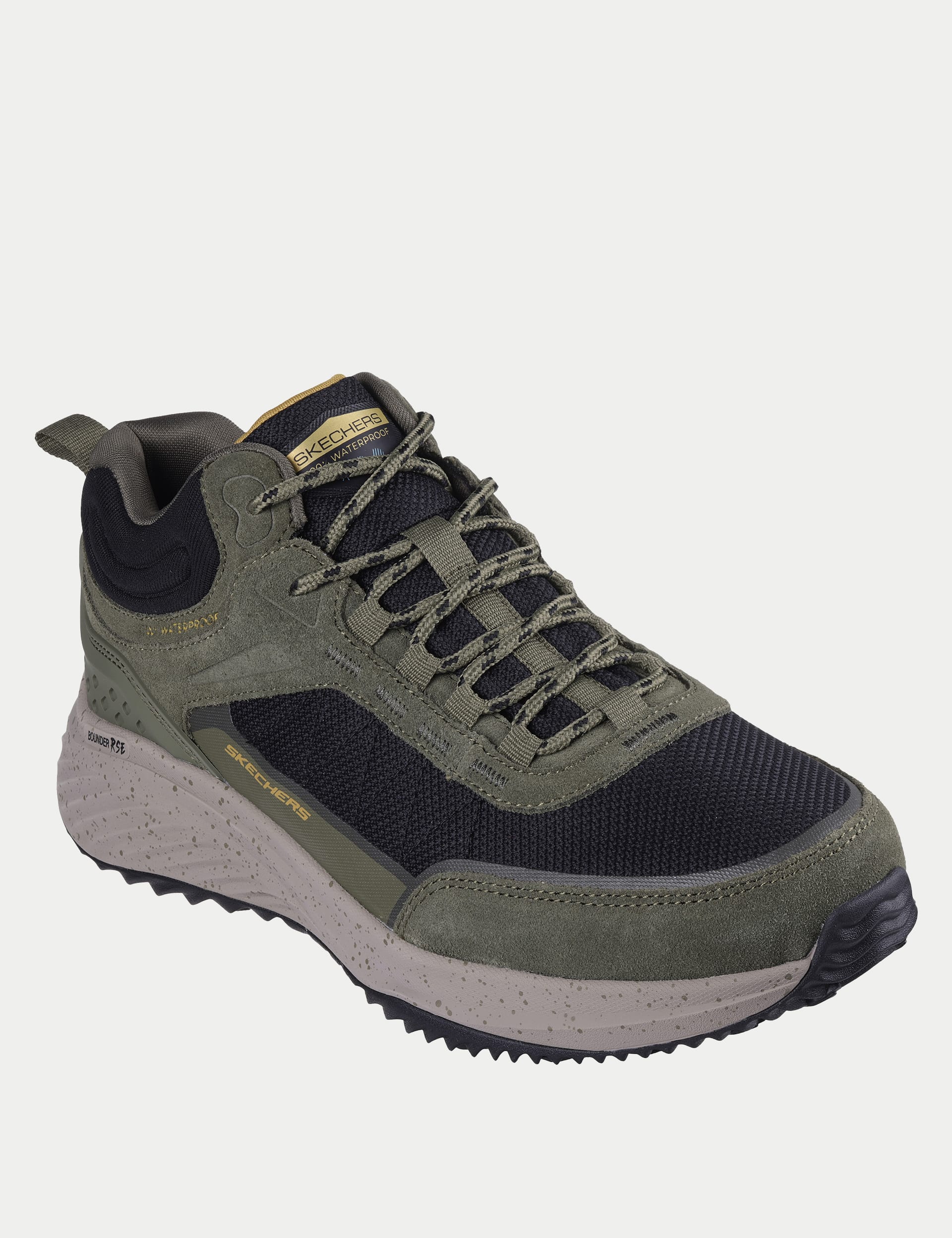 Skechers Men's Bounder RSE Trainers - 9 - Olive, Olive