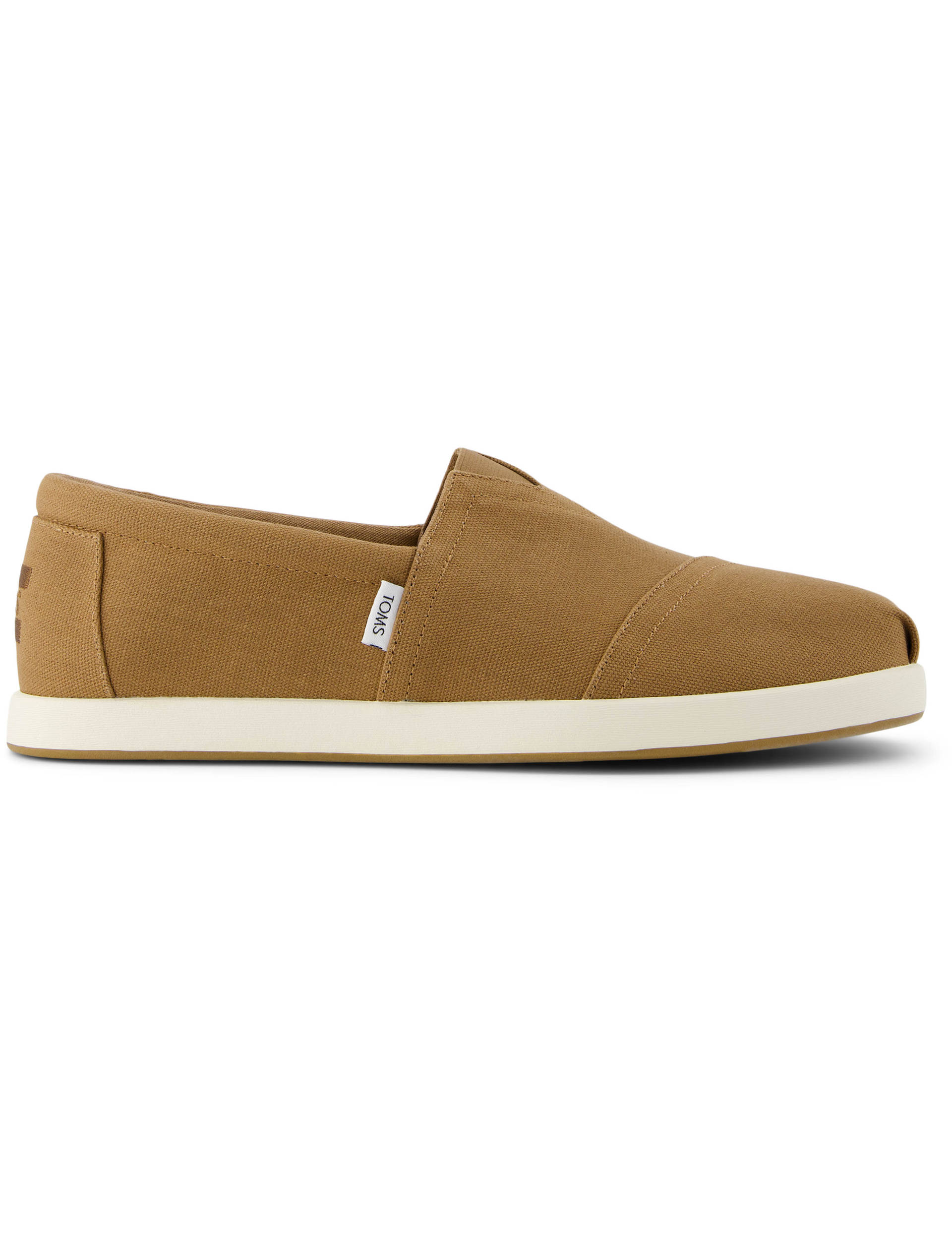 Toms Men's Canvas Espadrilles - 7 - Tan, Tan