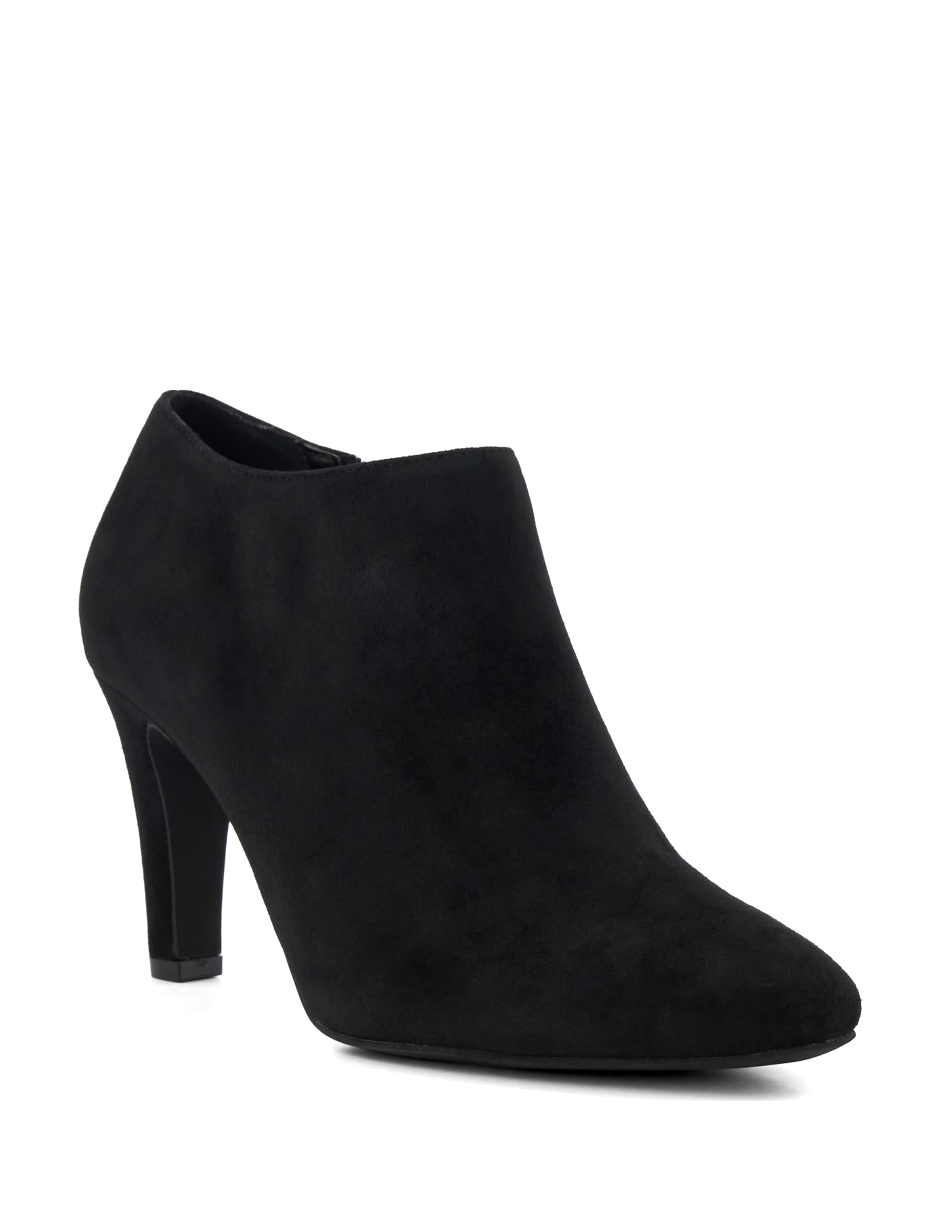 Dune London Women's Suede Stiletto Heel Shoe Boots - 3 - Black, Black