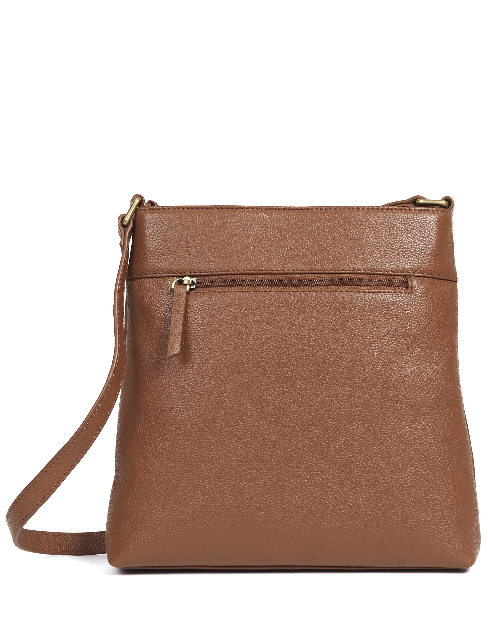 Jones Bootmaker Women's Pure Leather Shoulder Bag - Tan, Tan