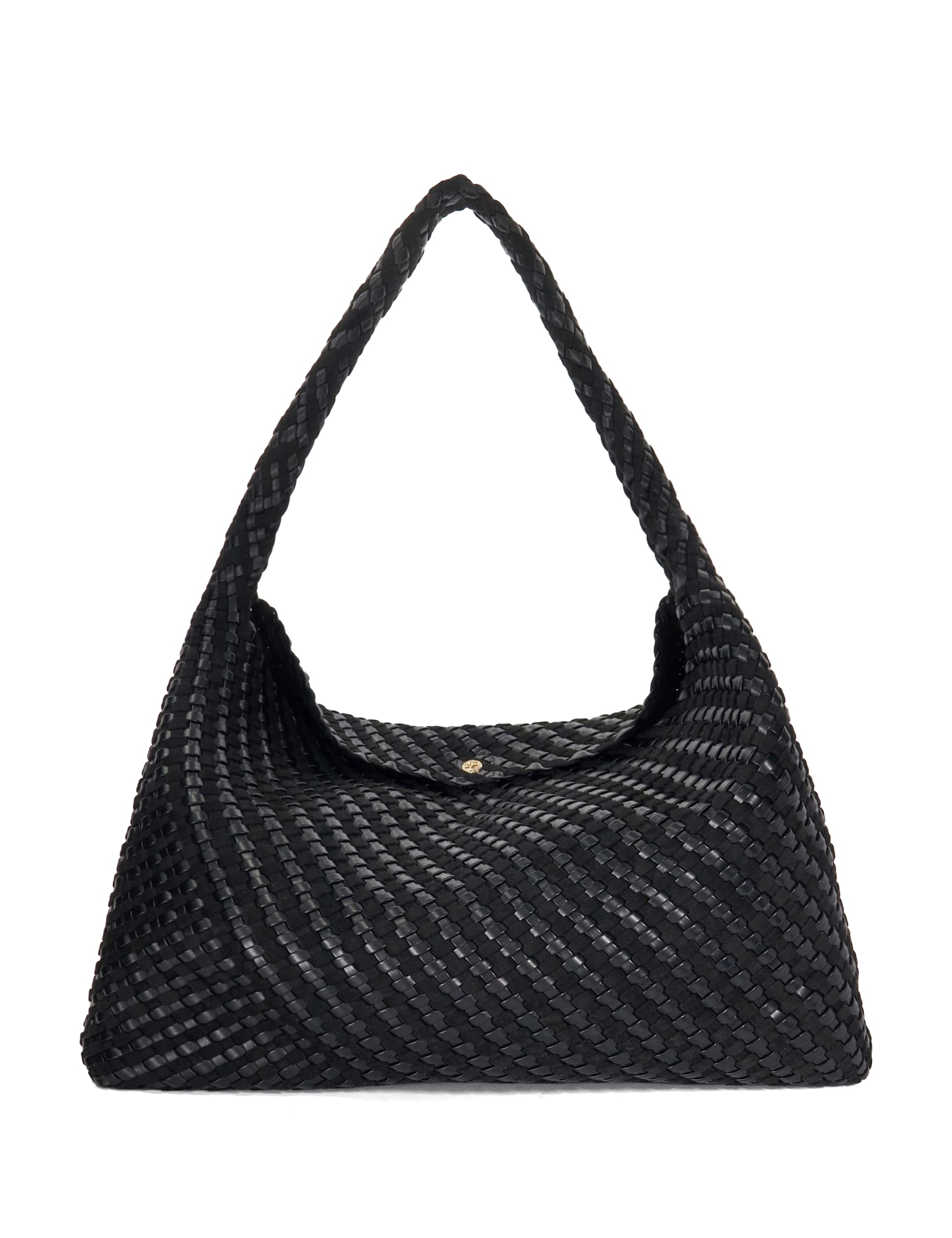 Dune London Women's Woven Shoulder Bag - Black, Brown,Black