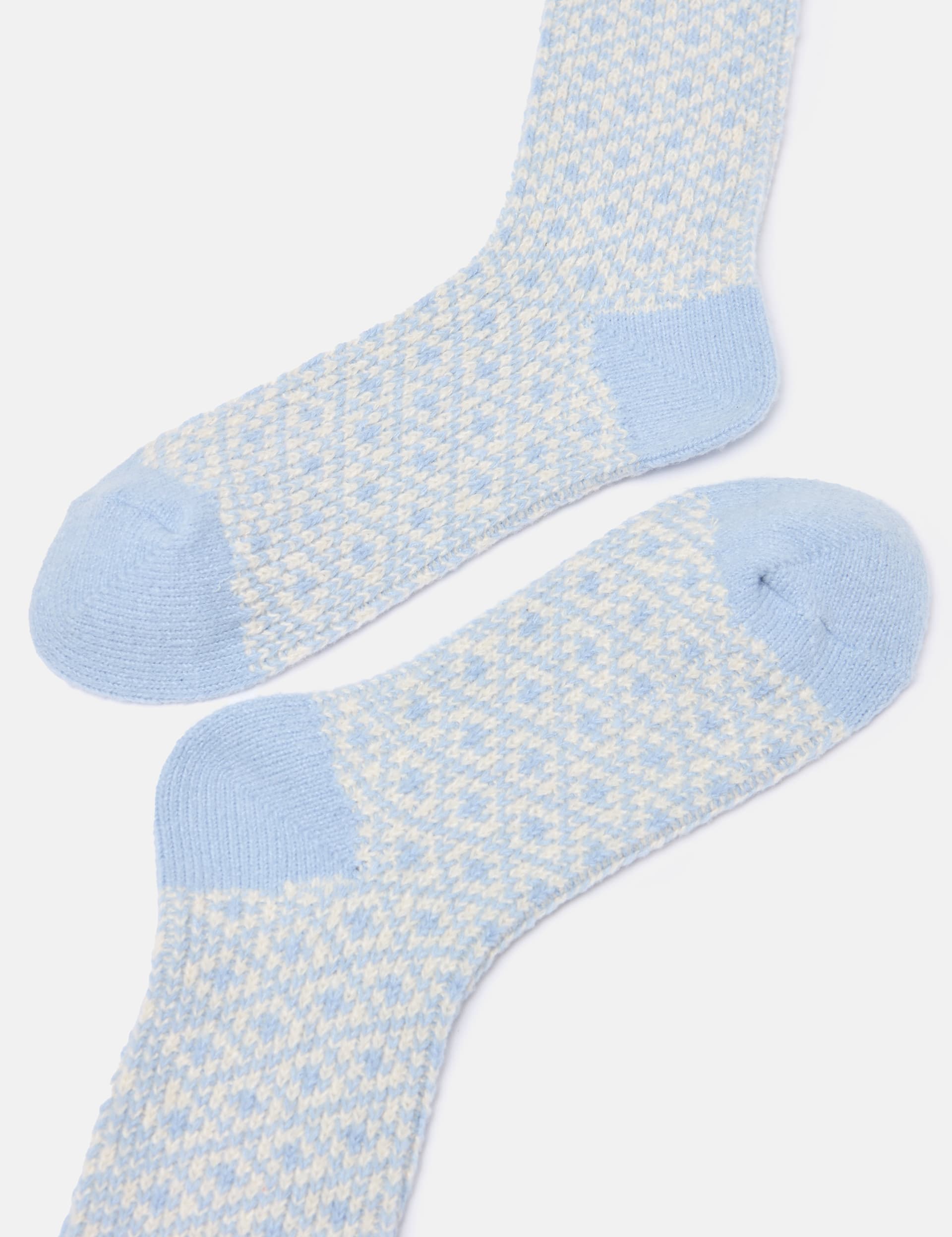 Joules Women's Geometric Ankle Socks - Blue Mix, Blue Mix