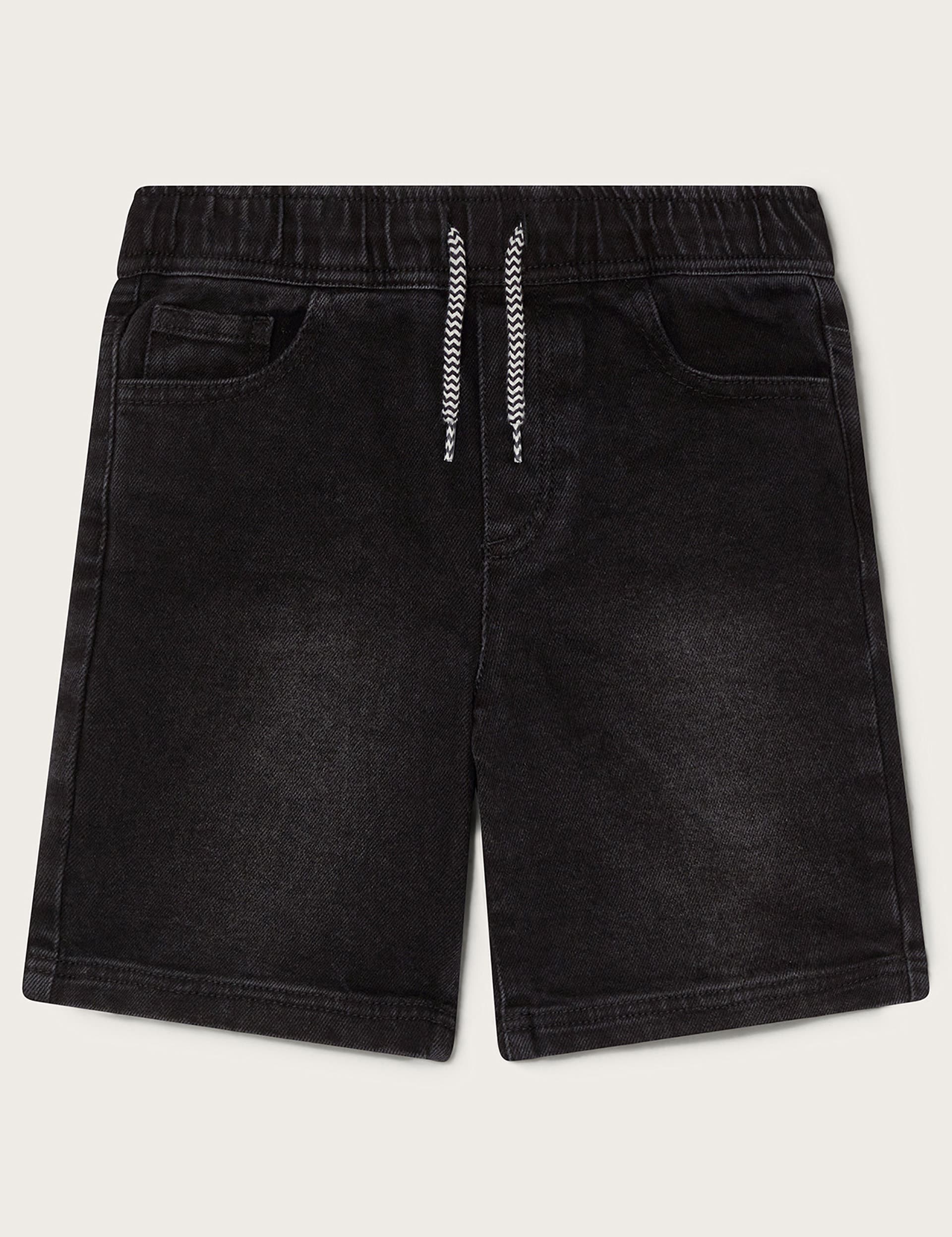 Monsoon Boys Denim Shorts (3-13 Yrs) - 8y - Black, Black