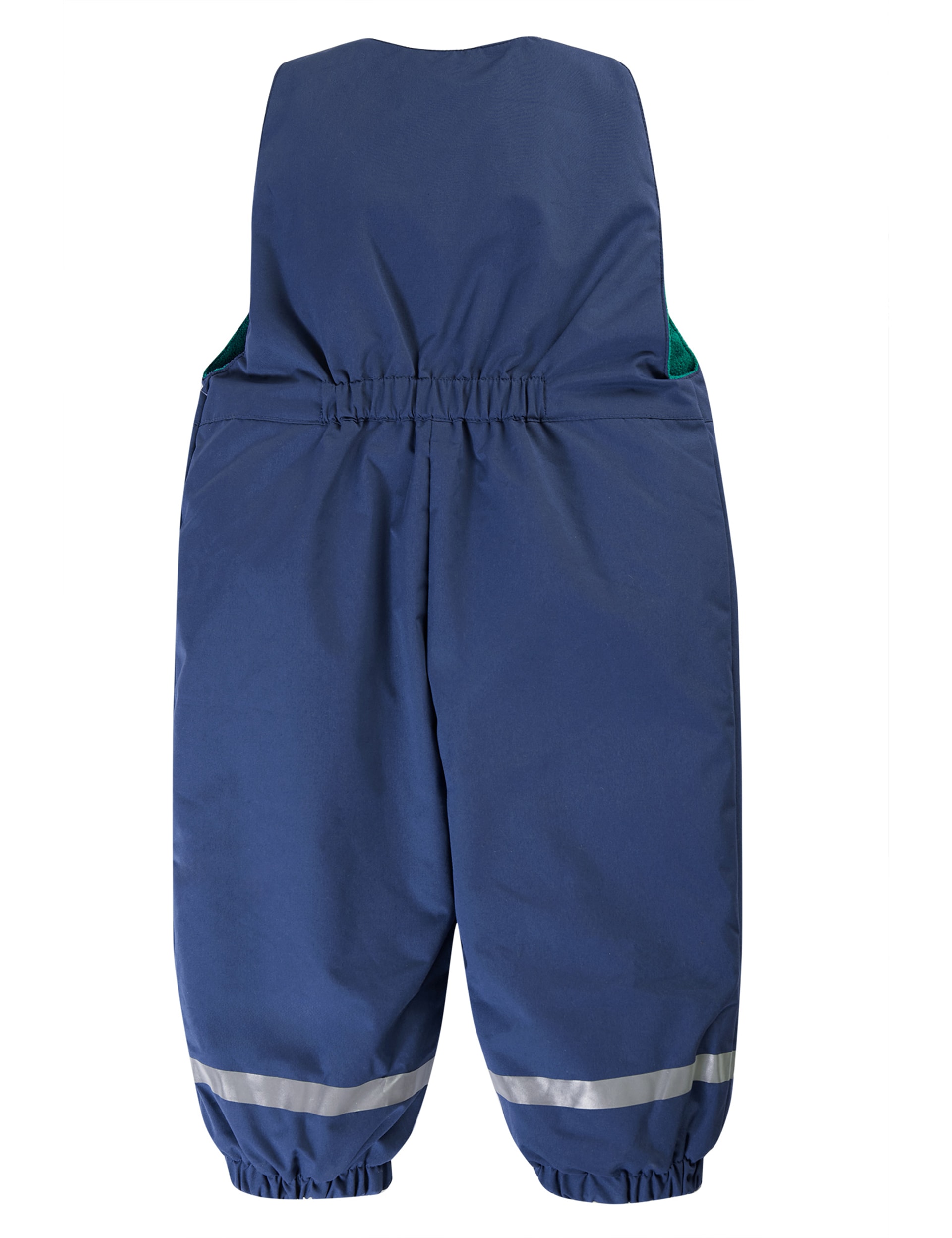 Frugi Waterproof Dungarees (6 Mths-12 Yrs) - 12-18 - Navy, Navy