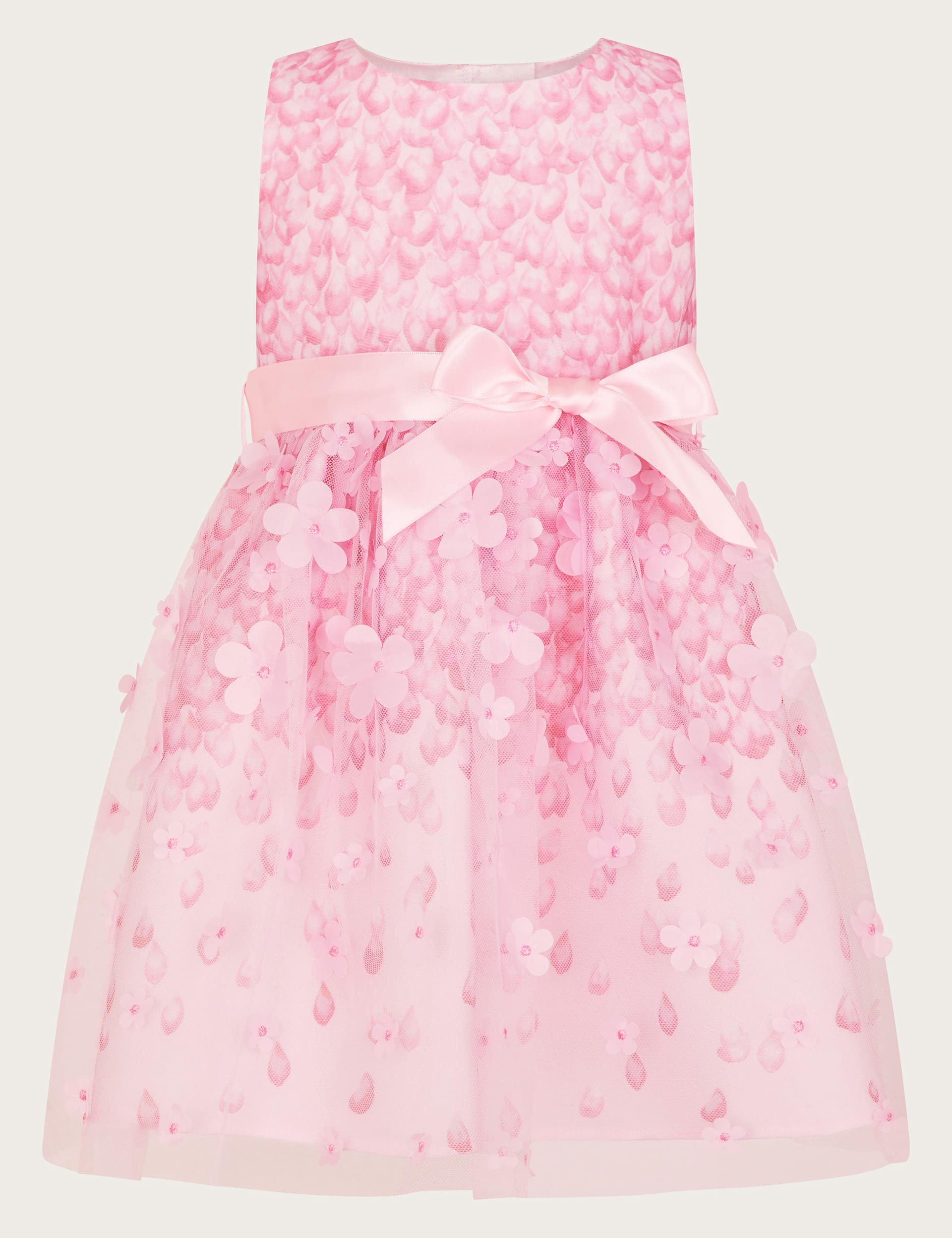 Monsoon Girls Floral Dress (0-3 Yrs) - 18-24 - Pink Mix, Pink Mix