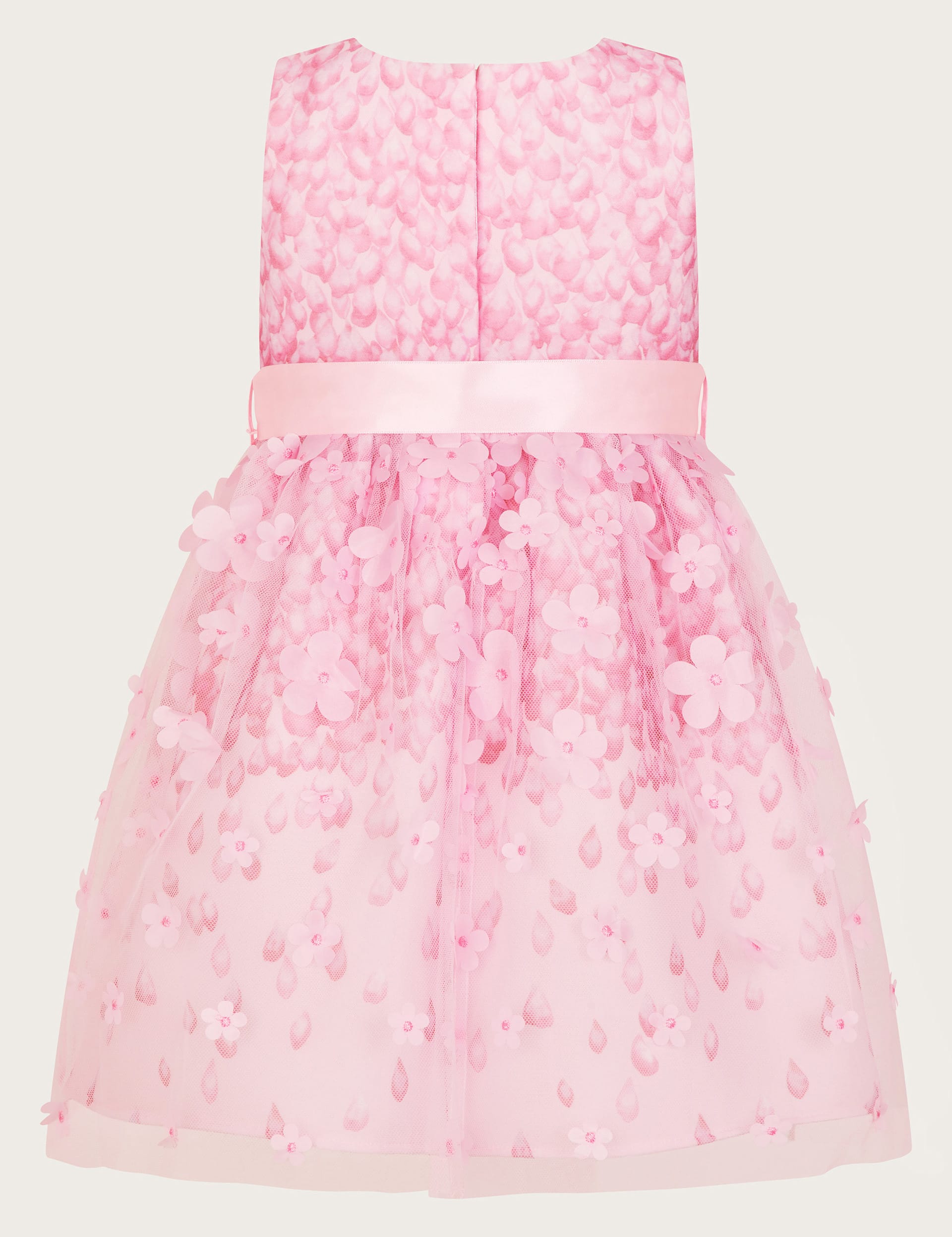 Monsoon Girls Floral Dress (0-3 Yrs) - 18-24 - Pink Mix, Pink Mix