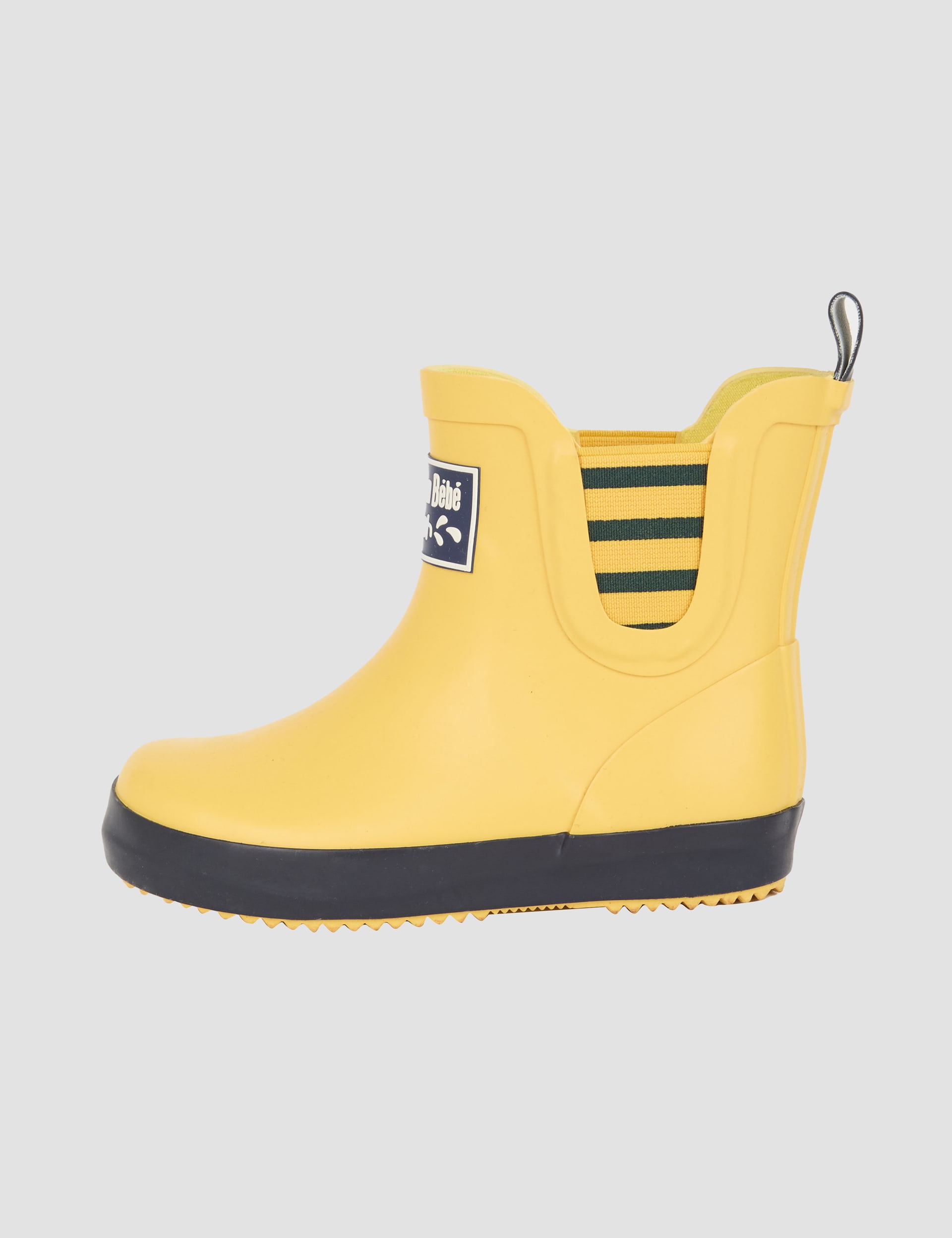 Jojo Maman Bb Kids Striped Wellies (5 Small - 11 Small) - 9 S - Yellow Mix, Yellow Mix