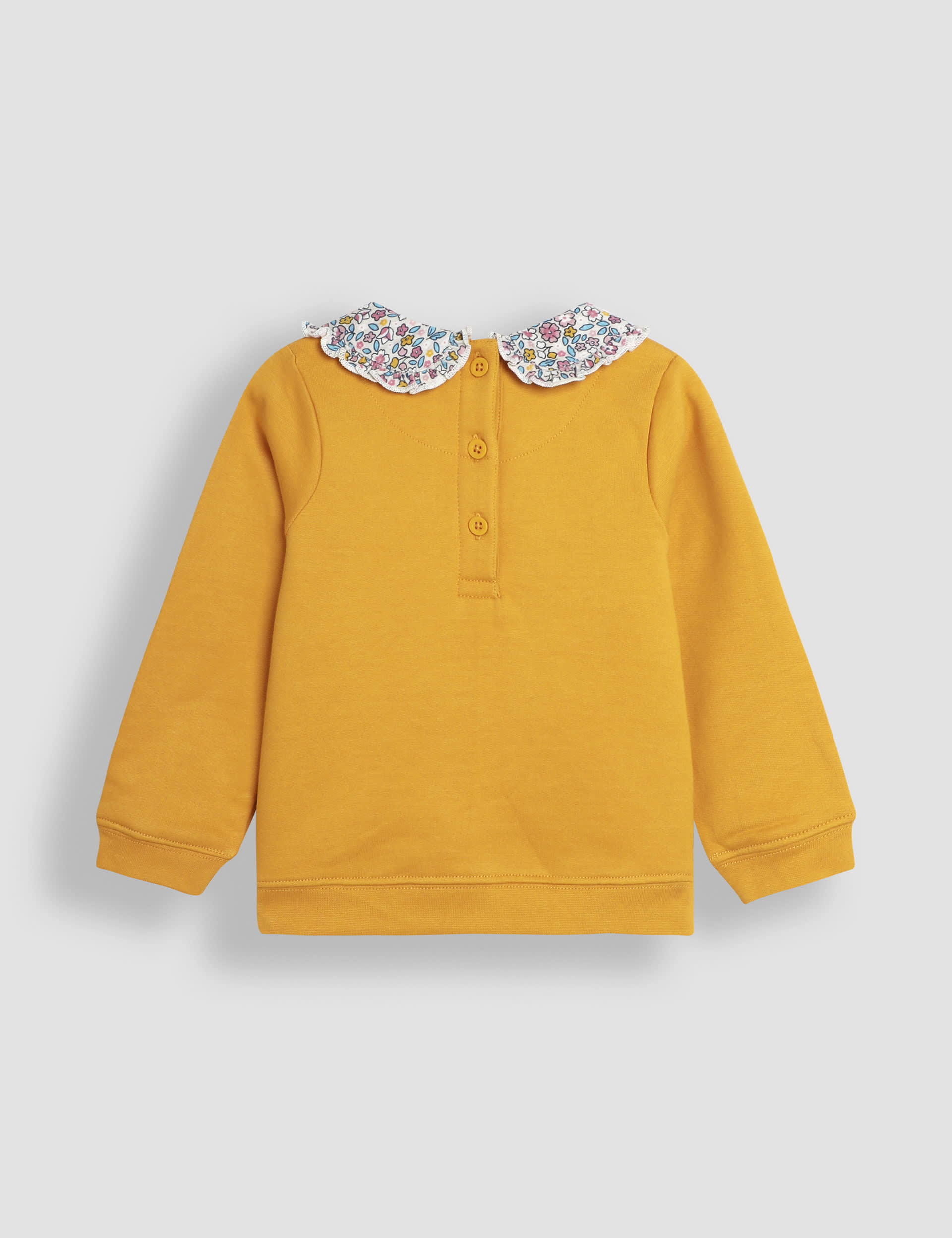 Jojo Maman Bb Girls Pure Cotton Guinea Pig Sweatshirt & Leggings (6 Mths-6 Yrs) - 2-3 Y - Yellow M