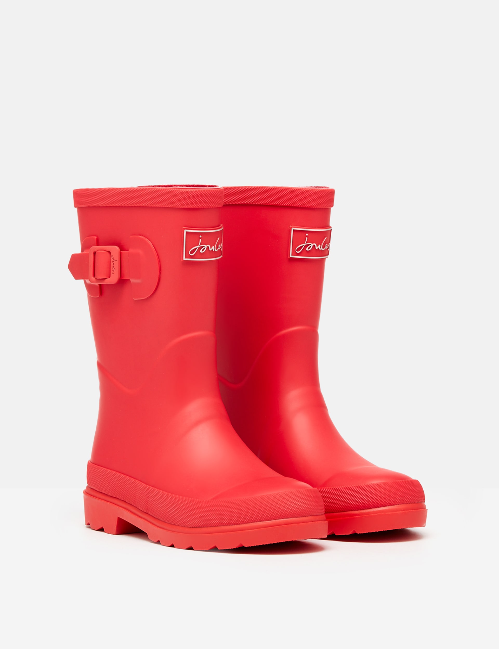 Joules Kids Wellies (1 Small - 13 Small) - 2S - Red, Red