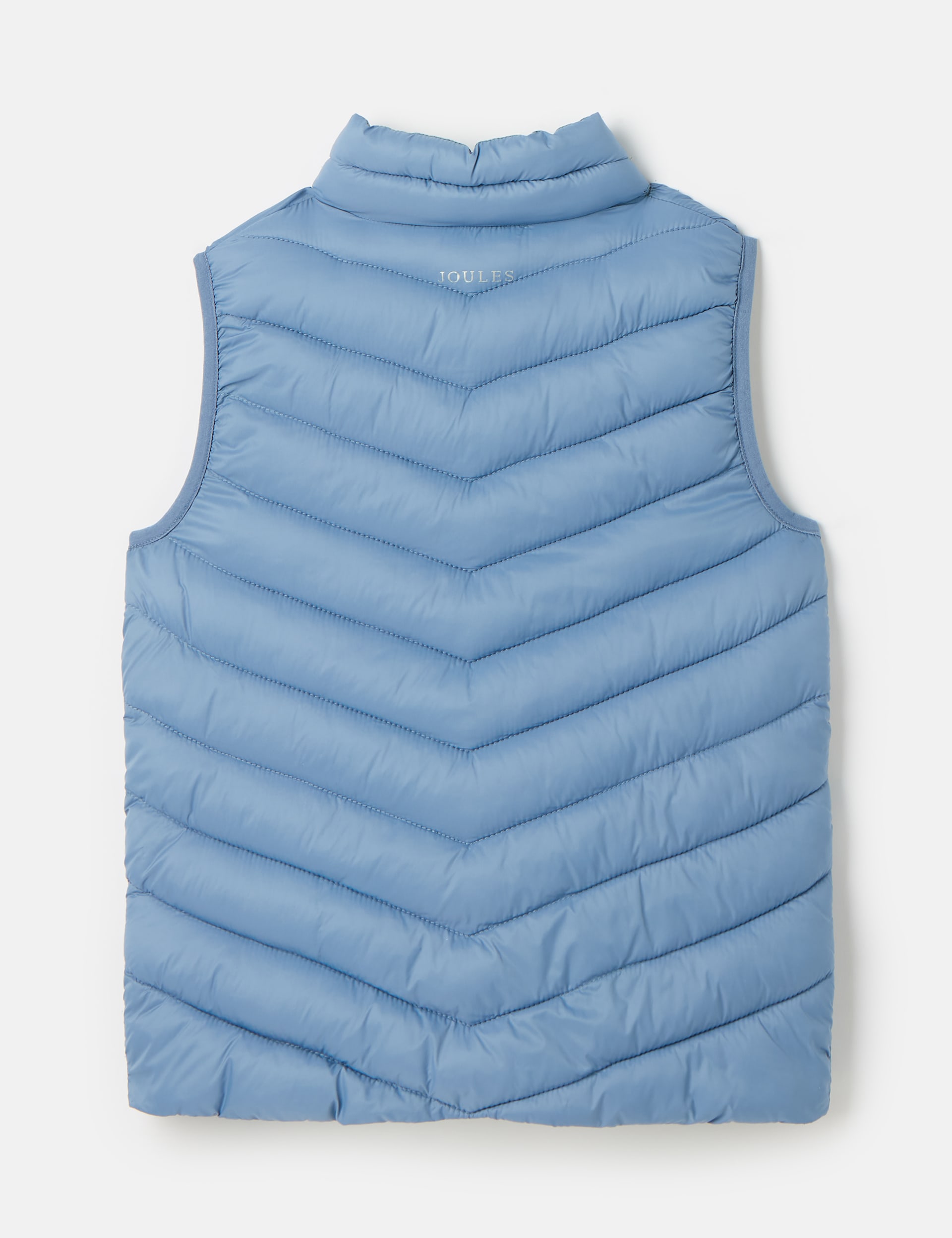 Joules Girls Padded Quilted Gilet (2-12 Yrs) - 8-9Y - Blue, Blue