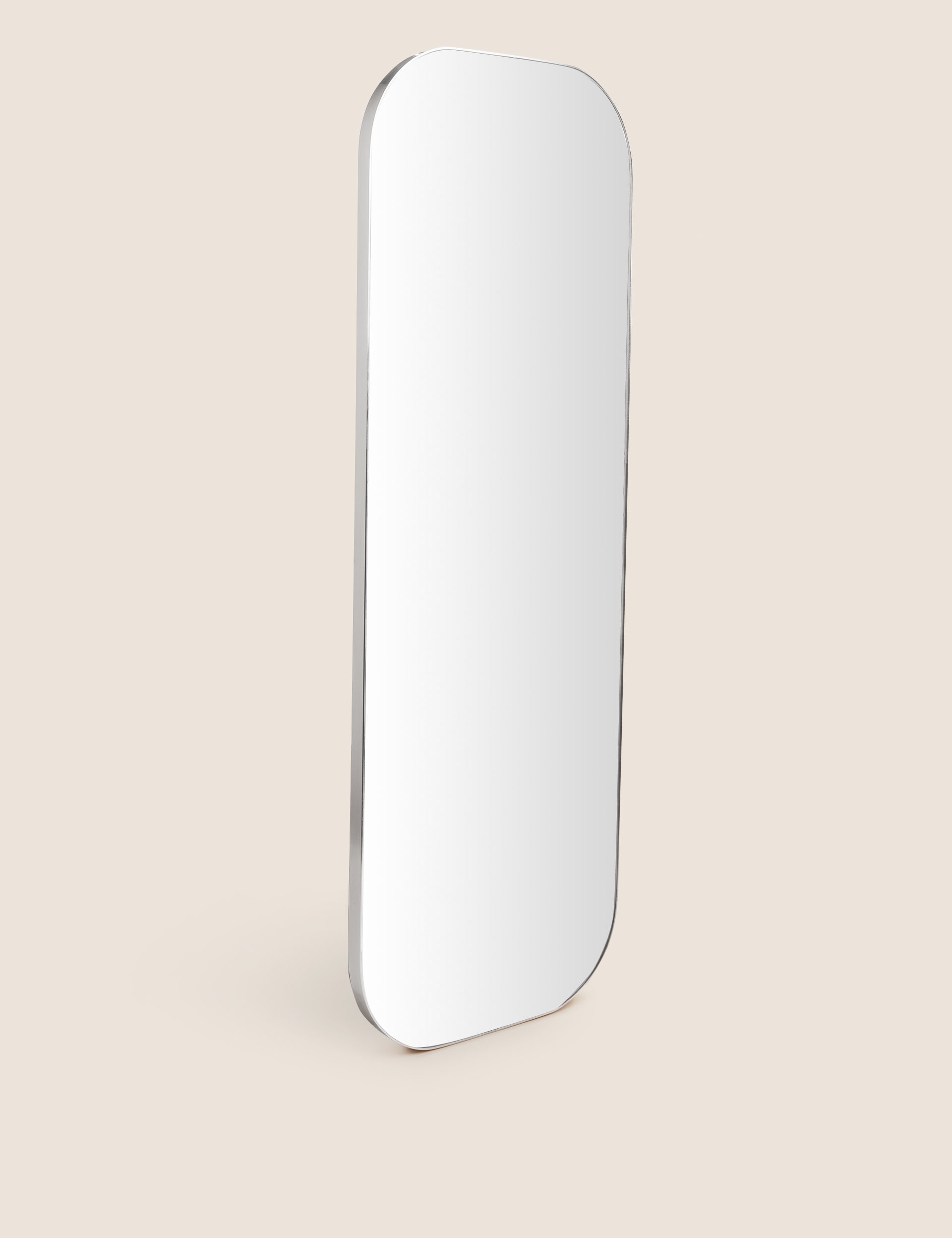 M&S Collection Milan Oblong Mirror - Silver, Silver