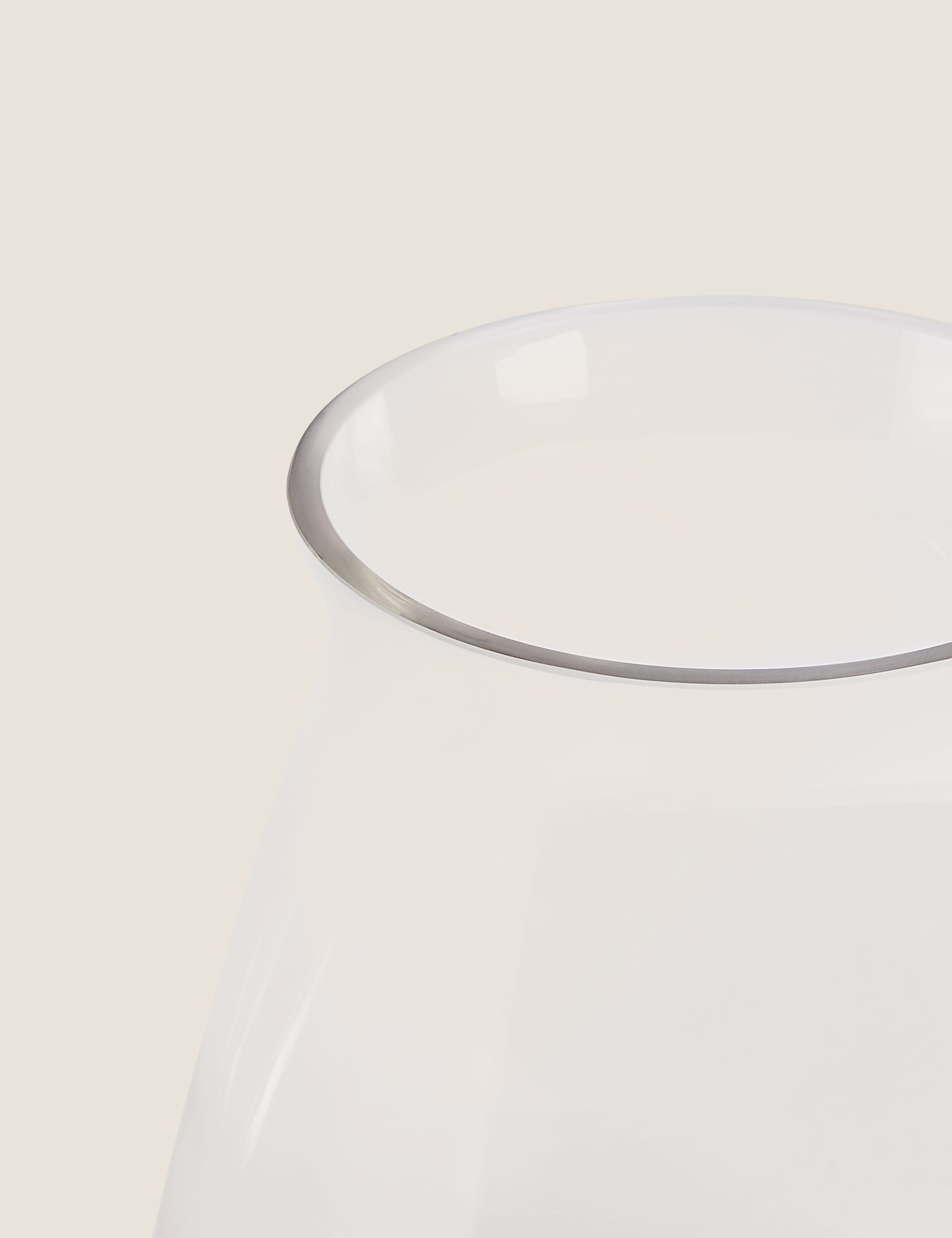 M&S Collection Lantern Vase - Clear, Clear