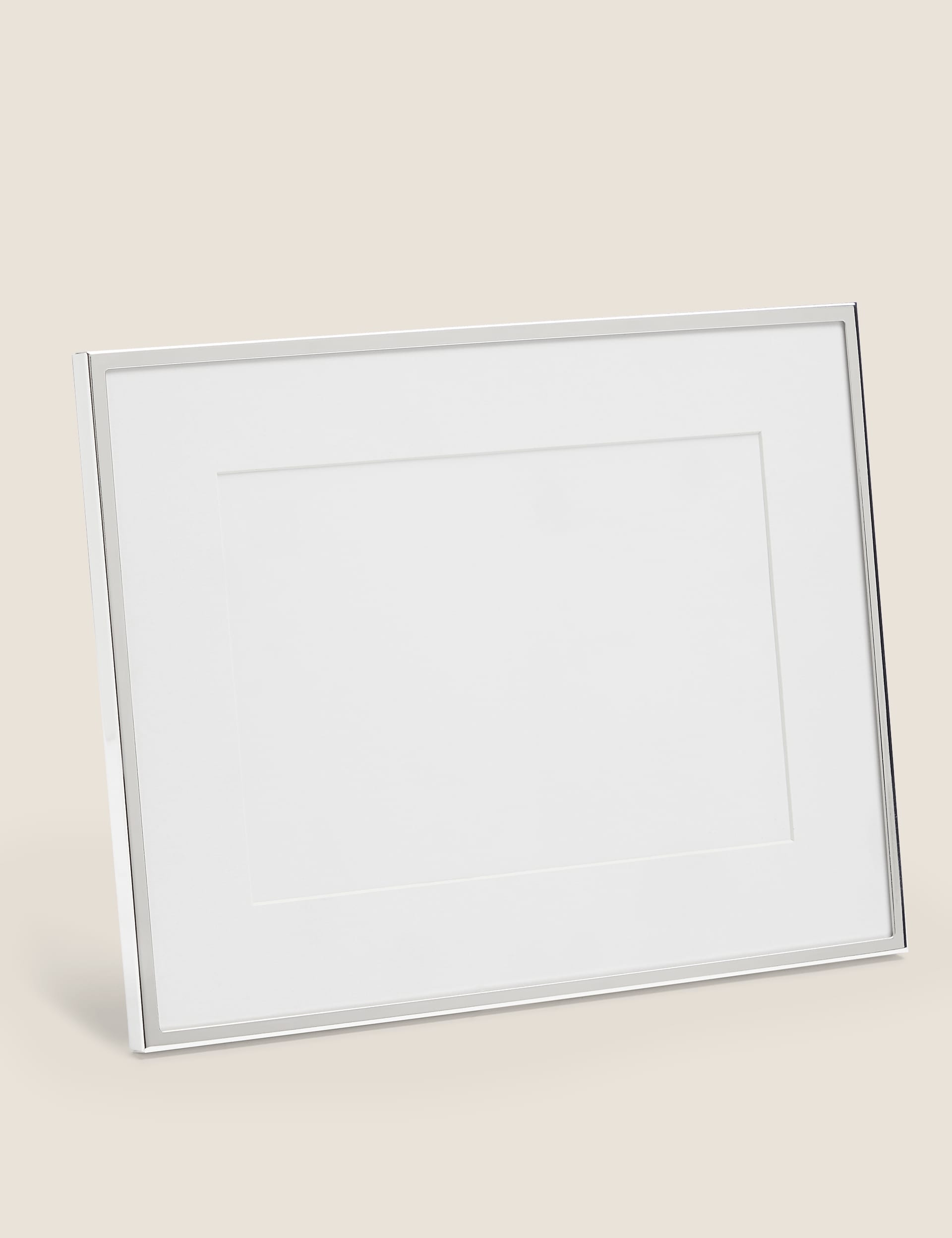 M&S Collection Elegant Photo Frame 5x7 inch - Silver, Silver