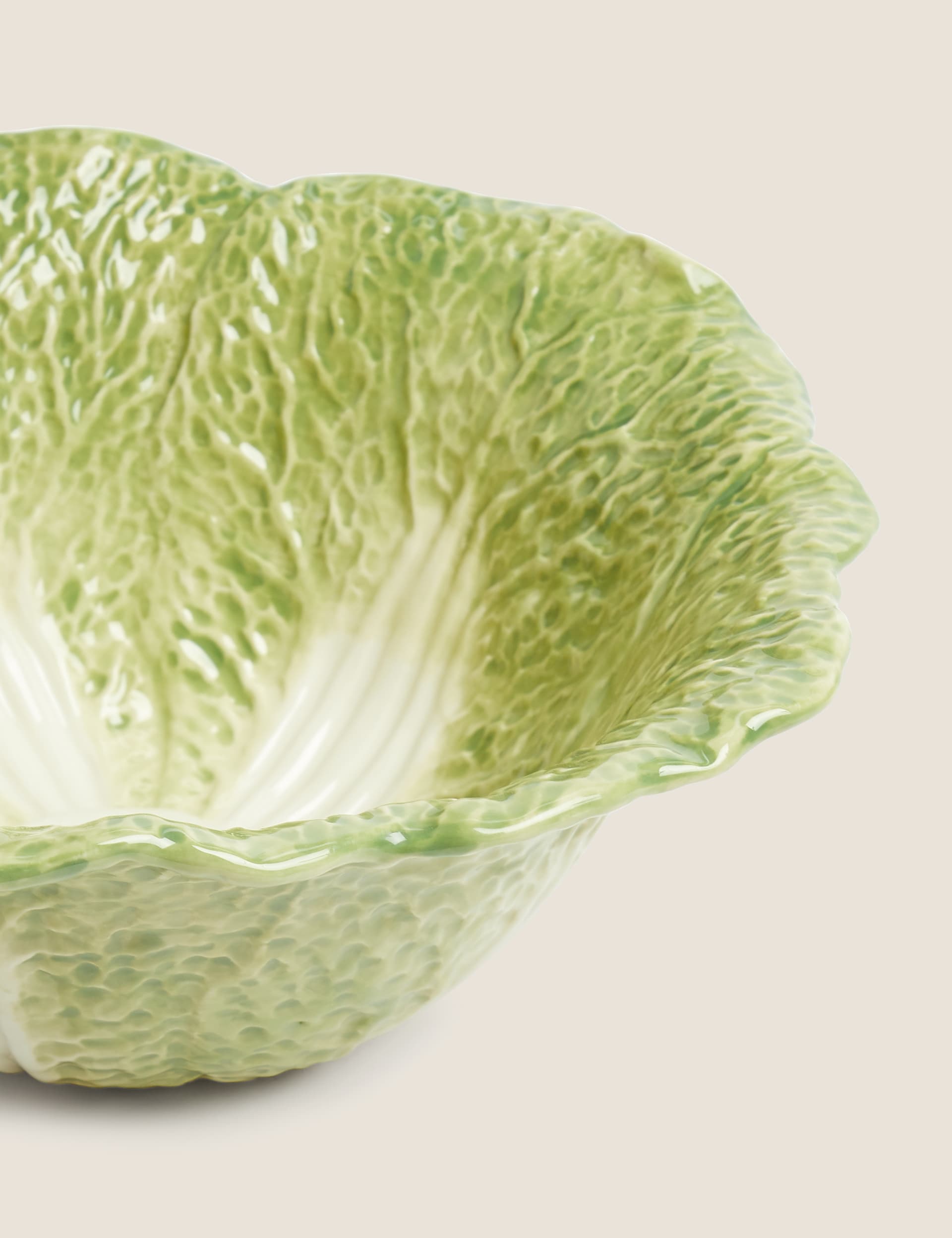 M&S Collection Cabbage Salad Bowl - Green, Green