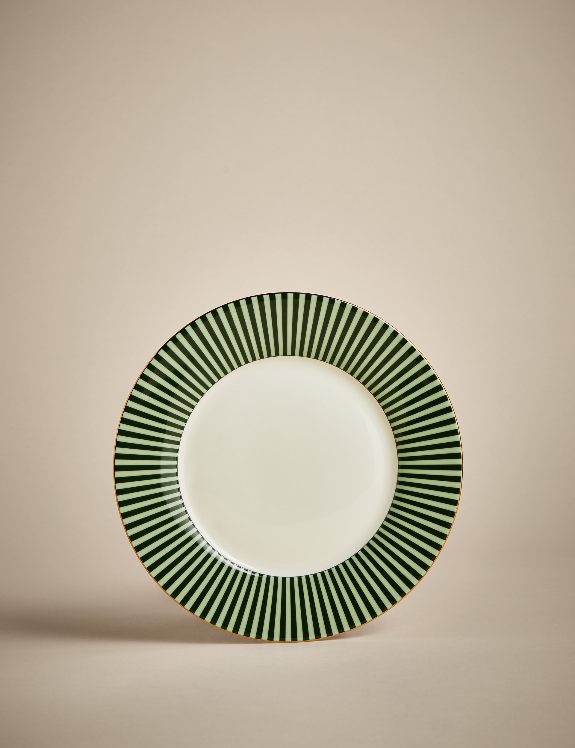 M&S Collection Set of 4 Hampton Side Plates - Green, Green,Pink,Grey Mix