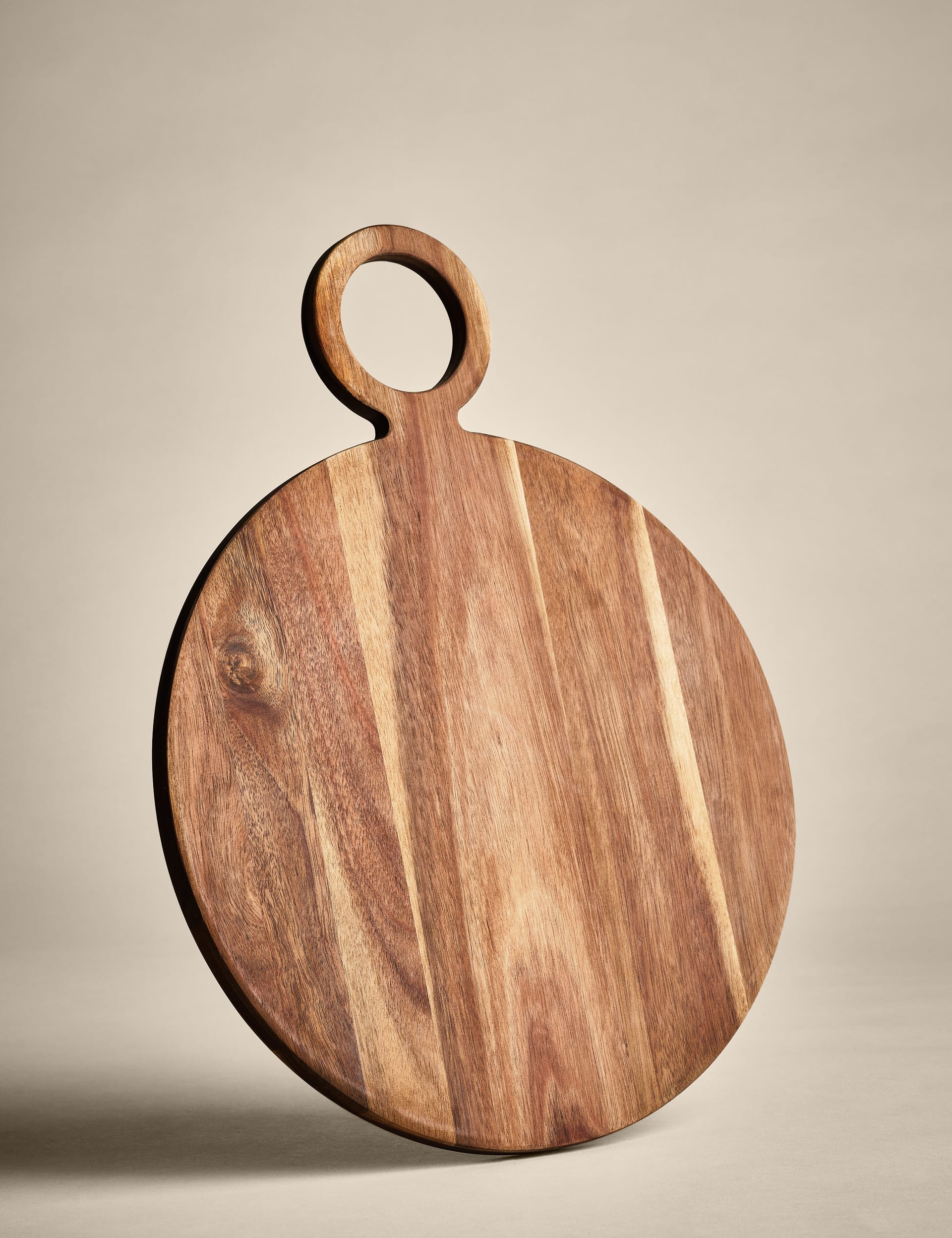 M&S Collection Wooden Serving Board - Natural, Natural