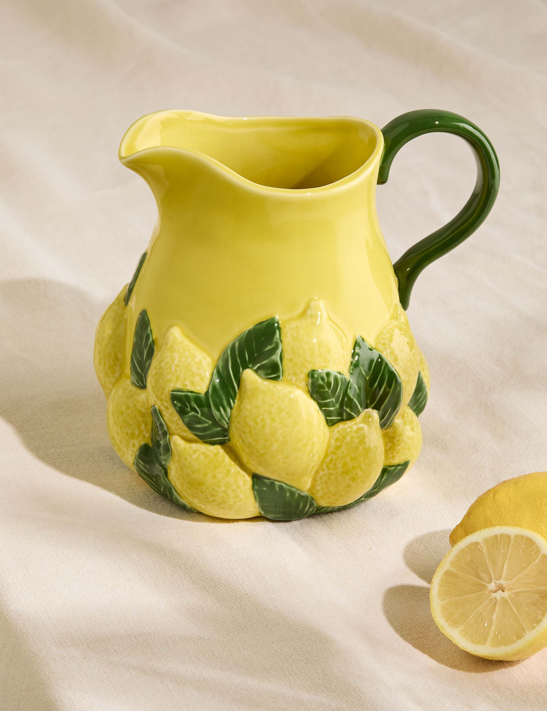 M&S Collection Lemon Jug - Yellow, Yellow