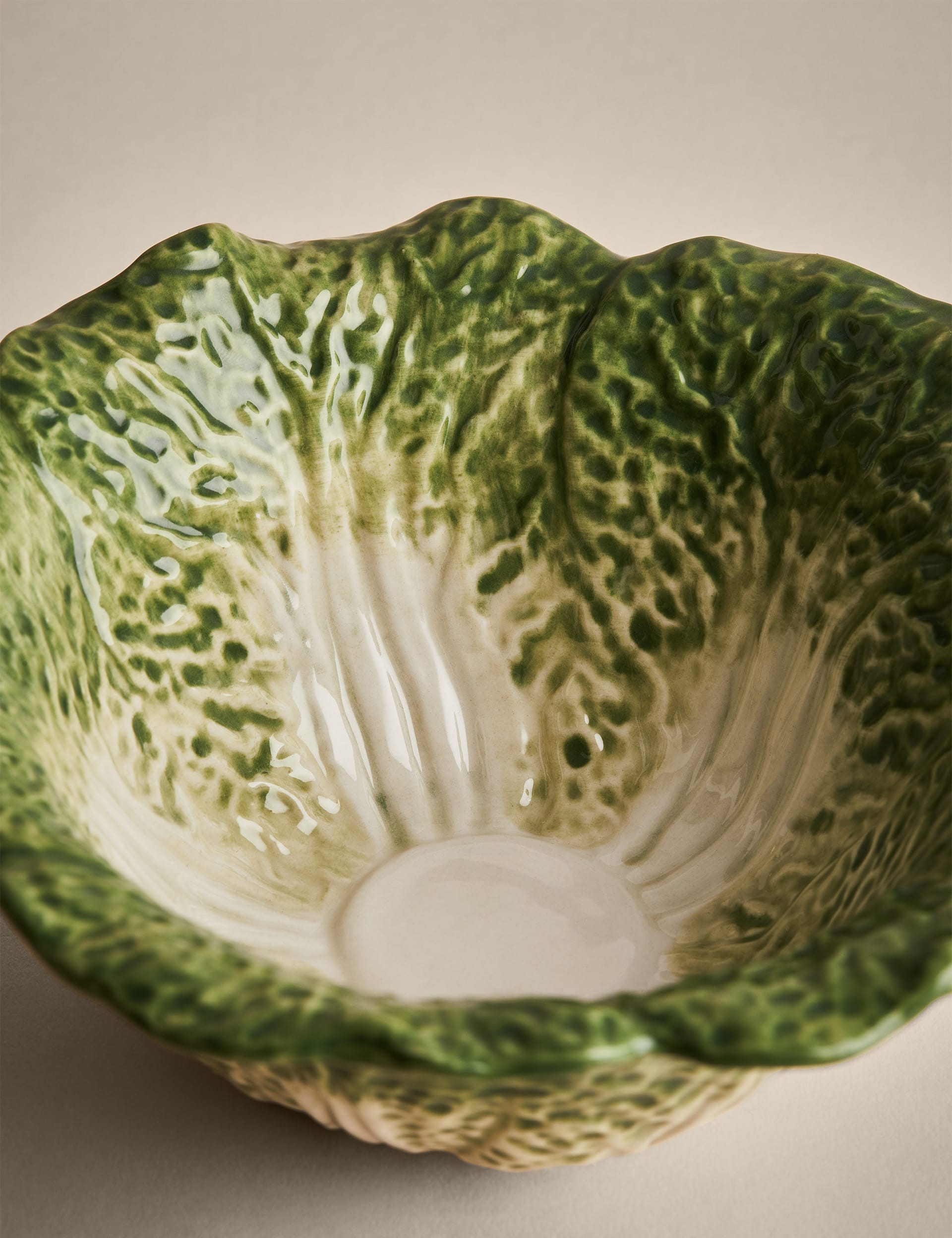 M&S Collection Cabbage Serving Bowl - Forest Green, Forest Green