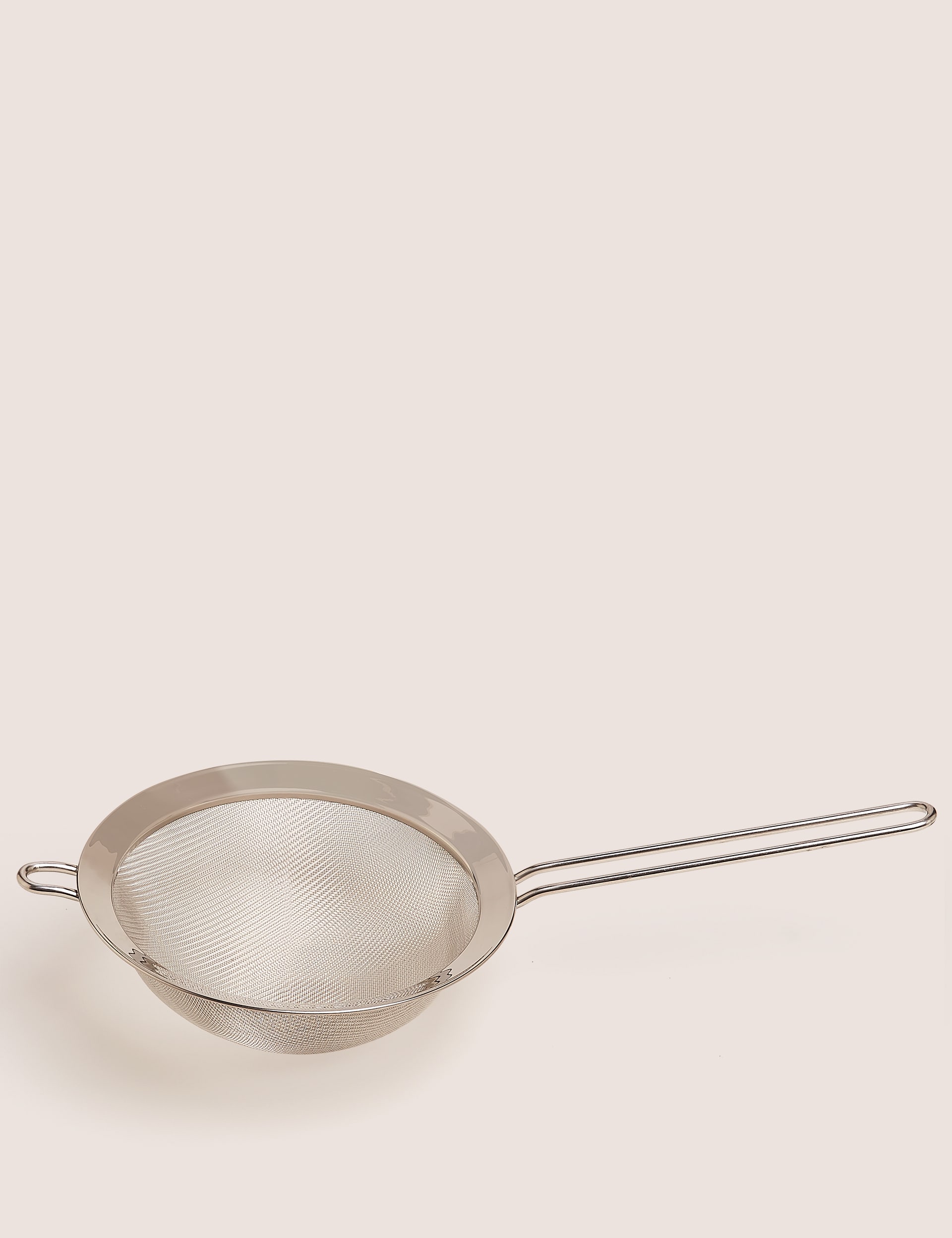 M&S Collection Stainless Steel 20cm Sieve - Silver, Silver