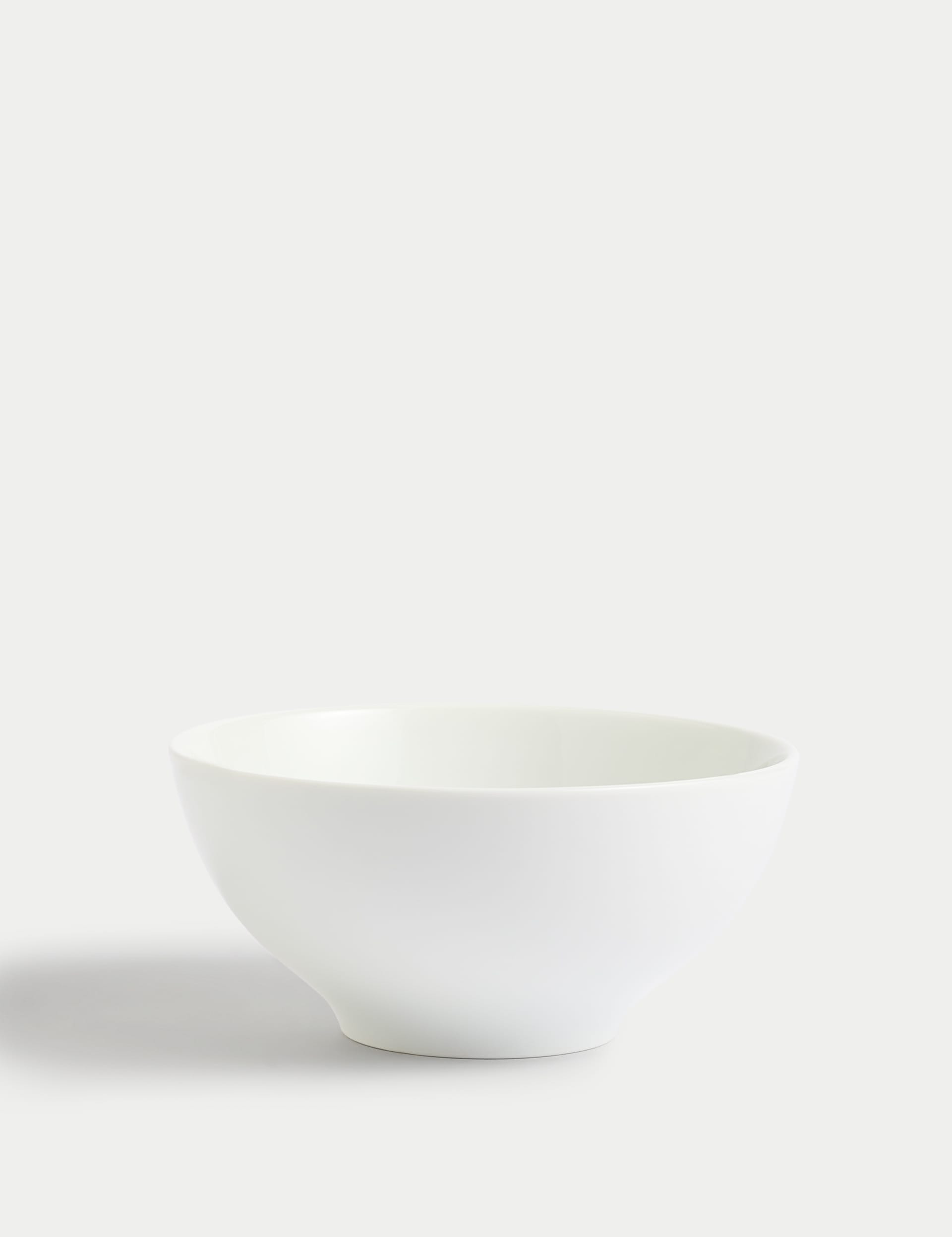 M&S Collection Set of 4 Maxim Cereal Bowls - White, White