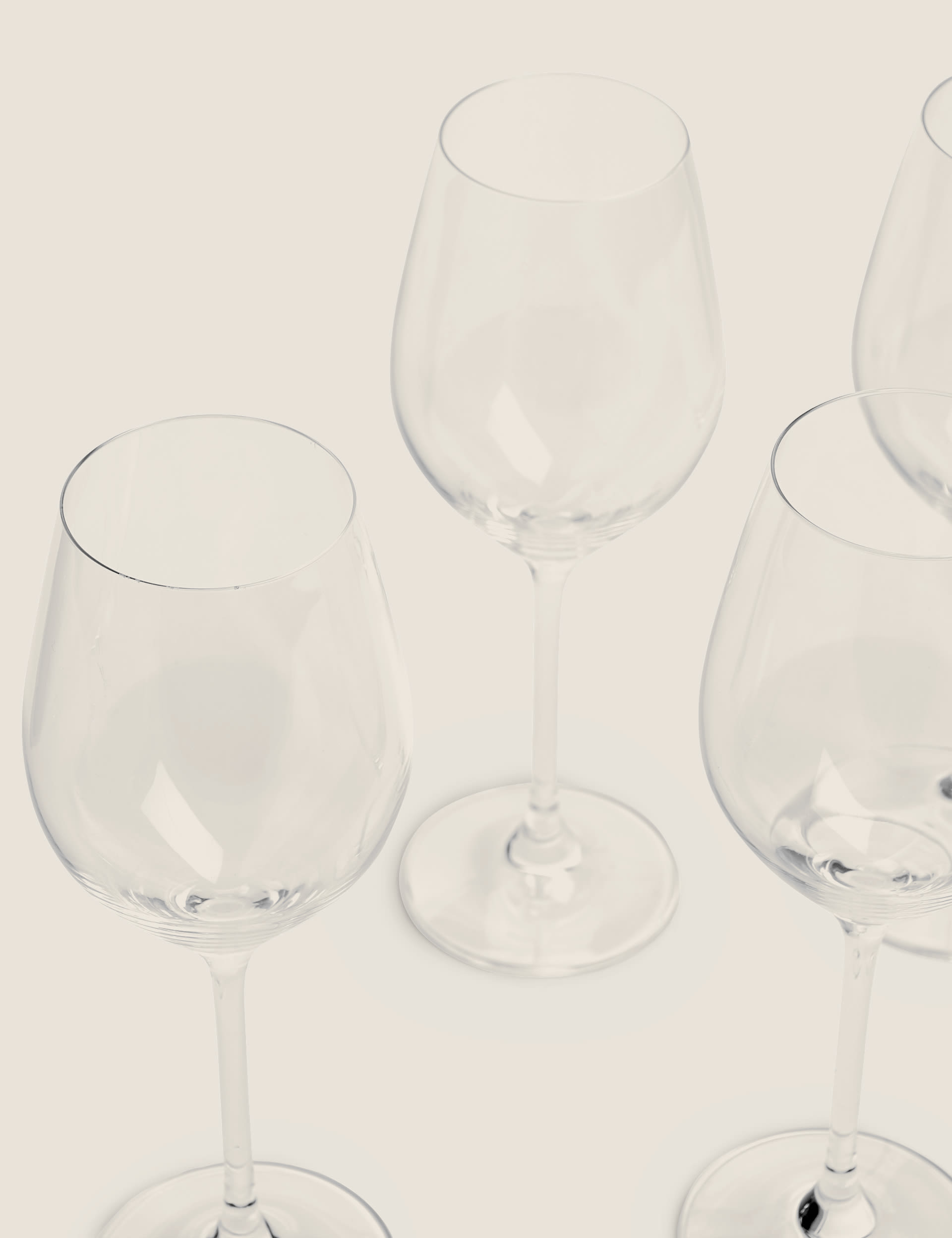 M&S Collection Set of 4 Maxim White Wine Glasses - Clear, Clear