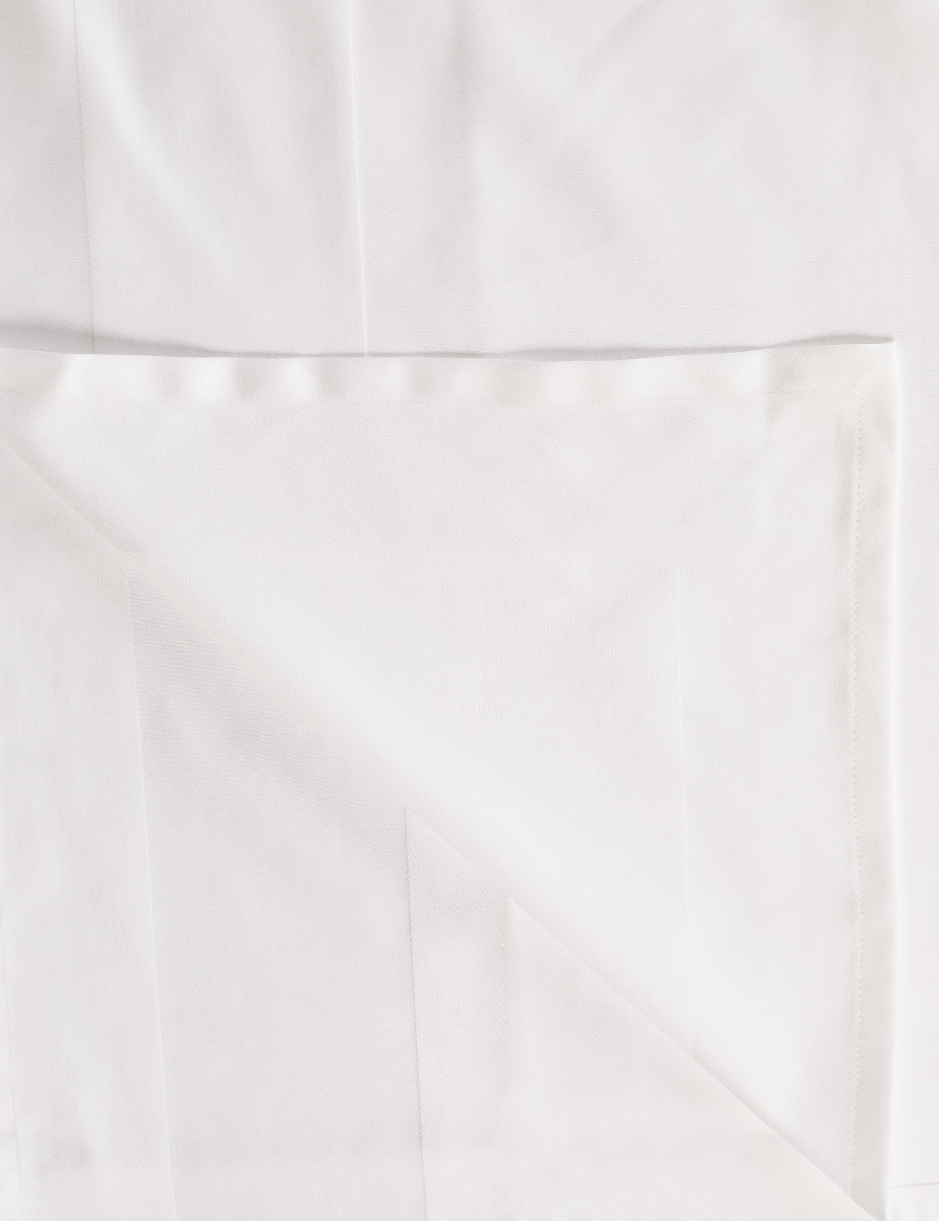 M&S Collection Pure Cotton Sateen Tablecloth - White, White