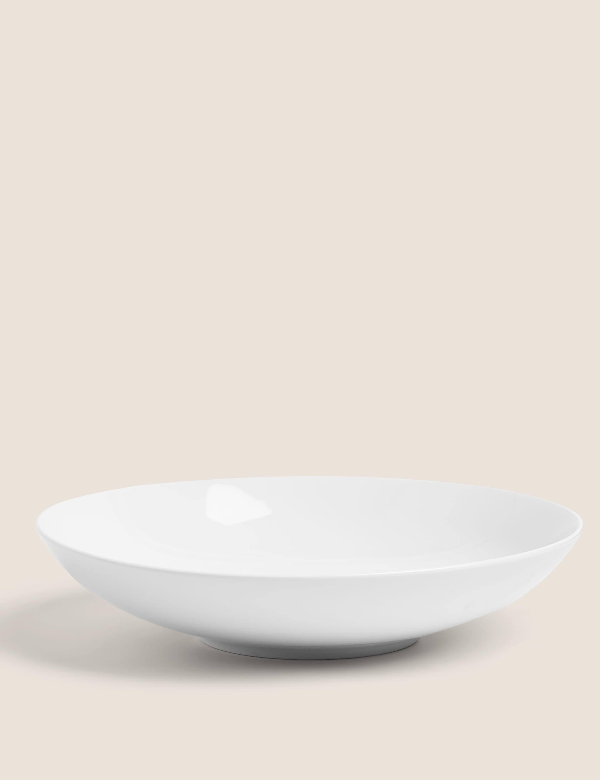 M&S Collection Set of 4 Maxim Coupe Pasta Bowls - White, White