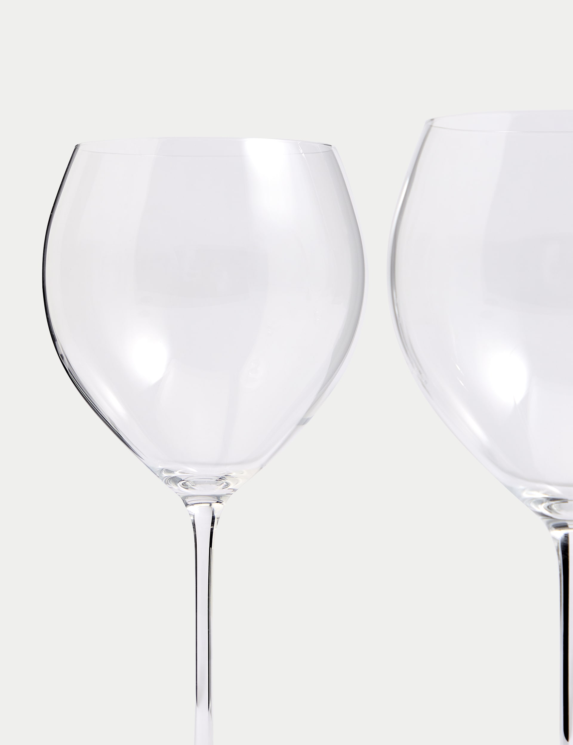 The Sommelier'S Edit Set of 4 Rich White Wine Glasses - Clear, Clear