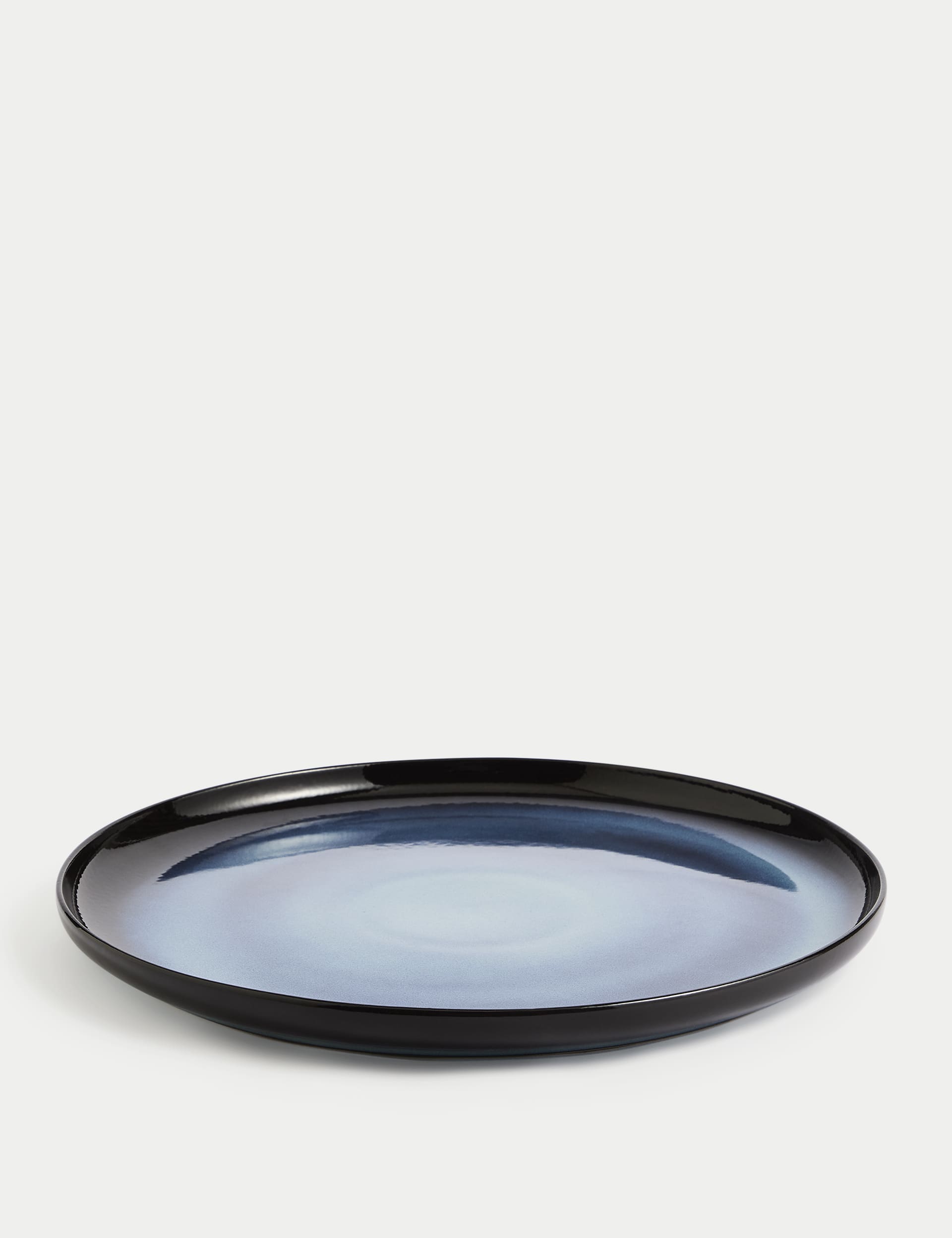 M&S Collection Amberly Reactive Platter - Navy, Navy,Grey