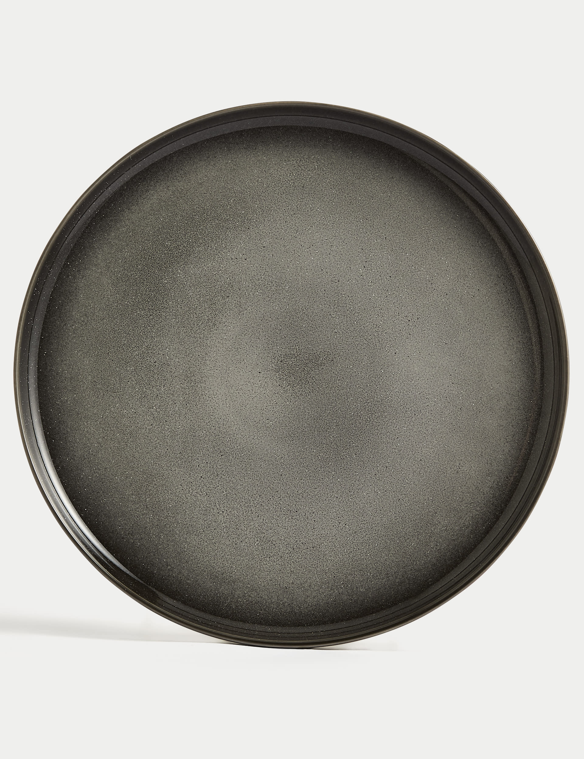 M&S Collection Amberly Reactive Platter - Grey, Navy,Grey