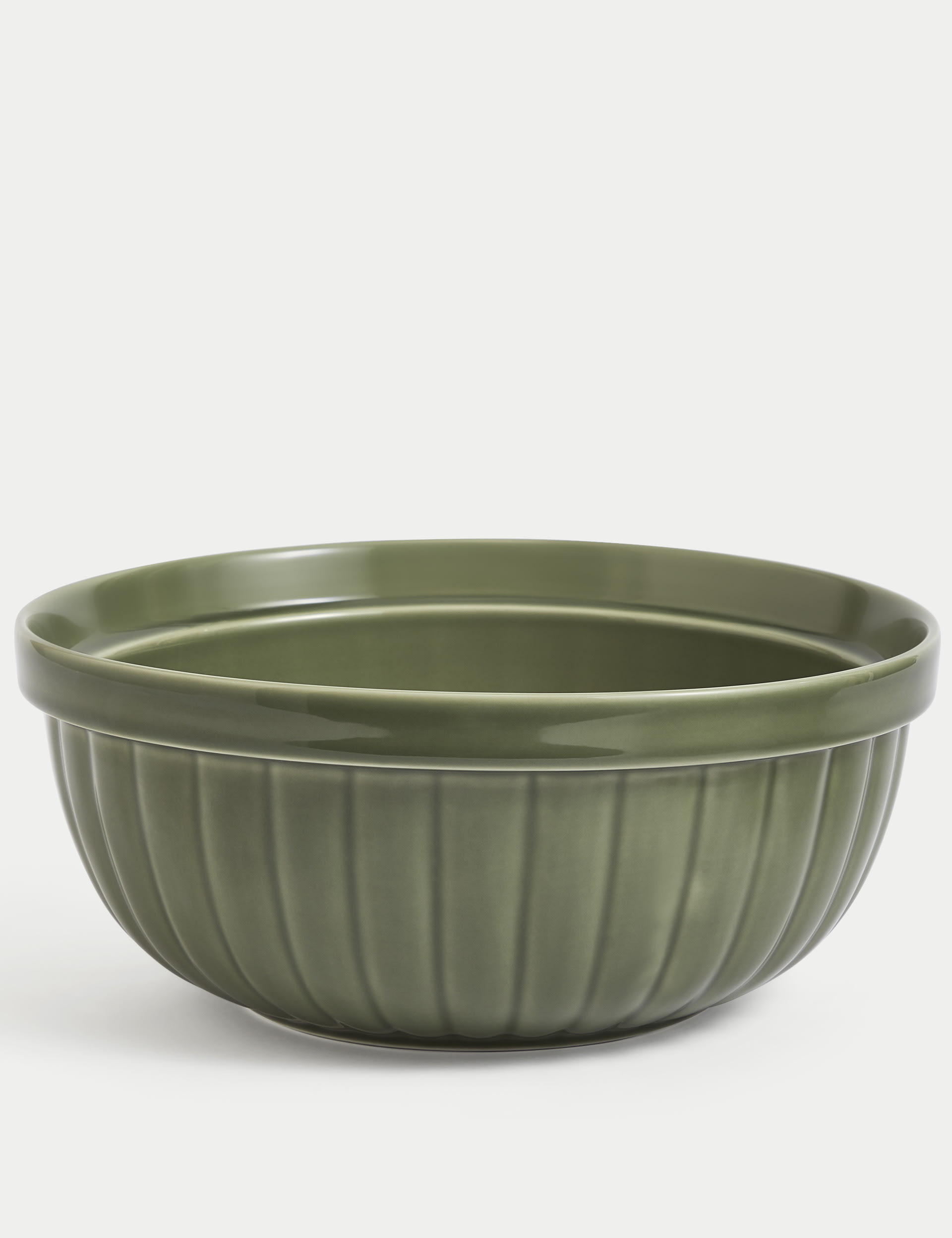 Ceramic29cmMixingBowl - Green, Green