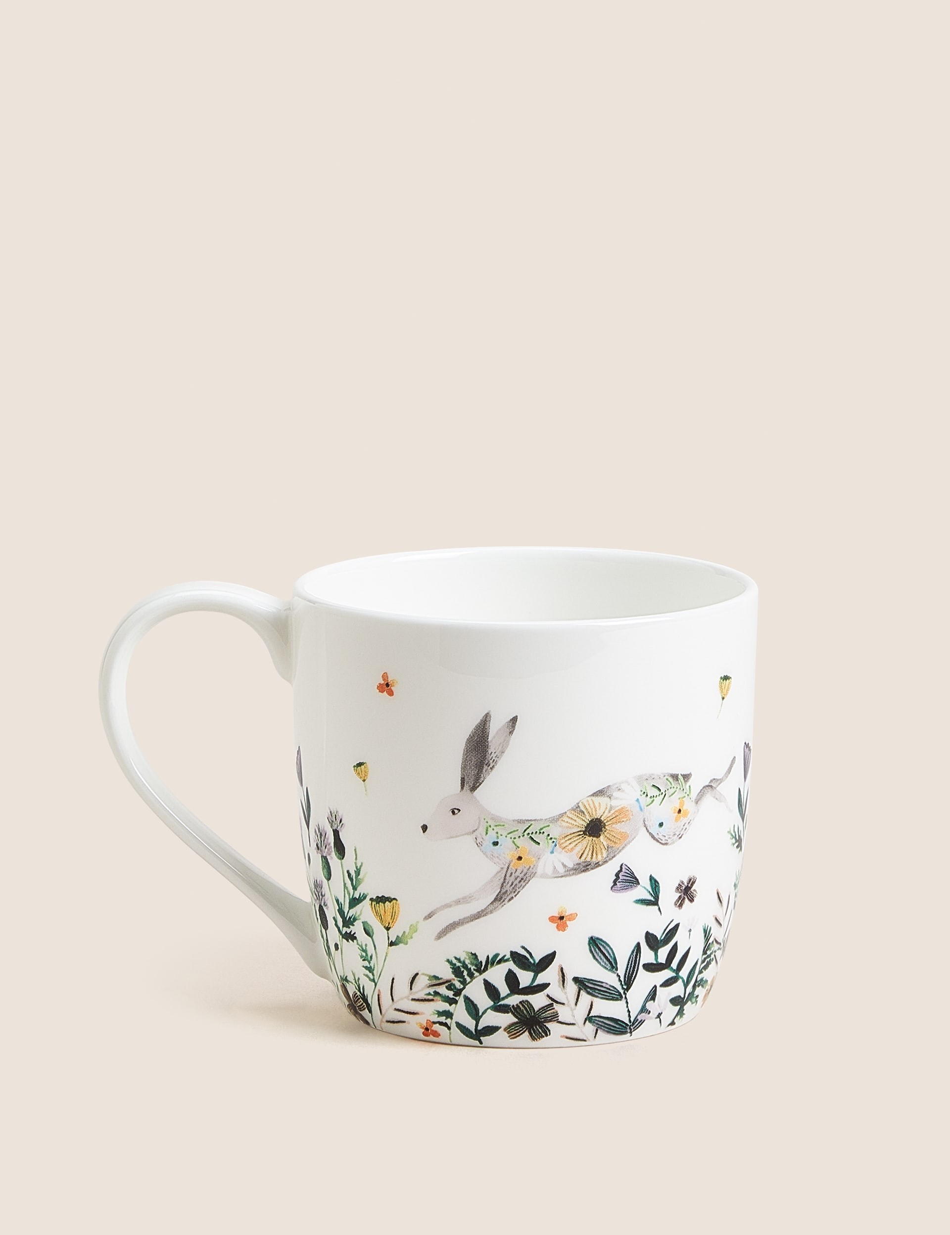 M&S Collection Woodland Rabbit Mug - Multi, Multi