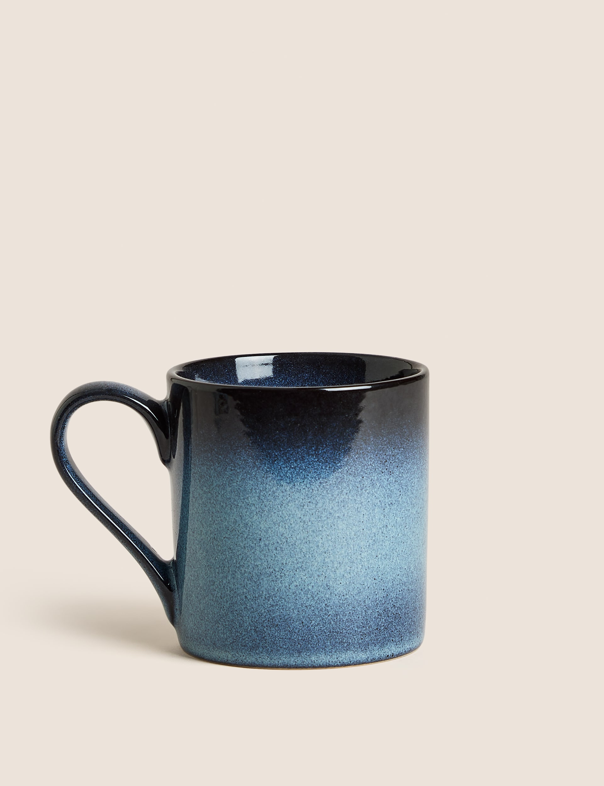 M&S Collection Amberley Reactive Mug - Navy, Navy,Grey