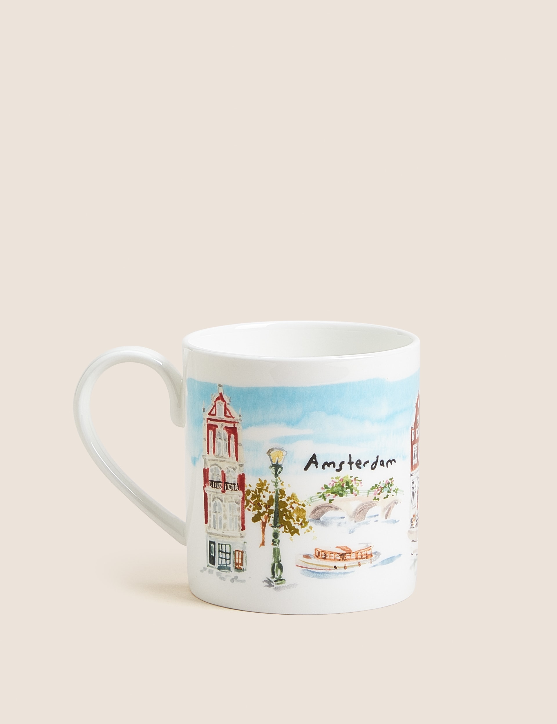 M&S Collection Amsterdam Mug - Multi, Multi