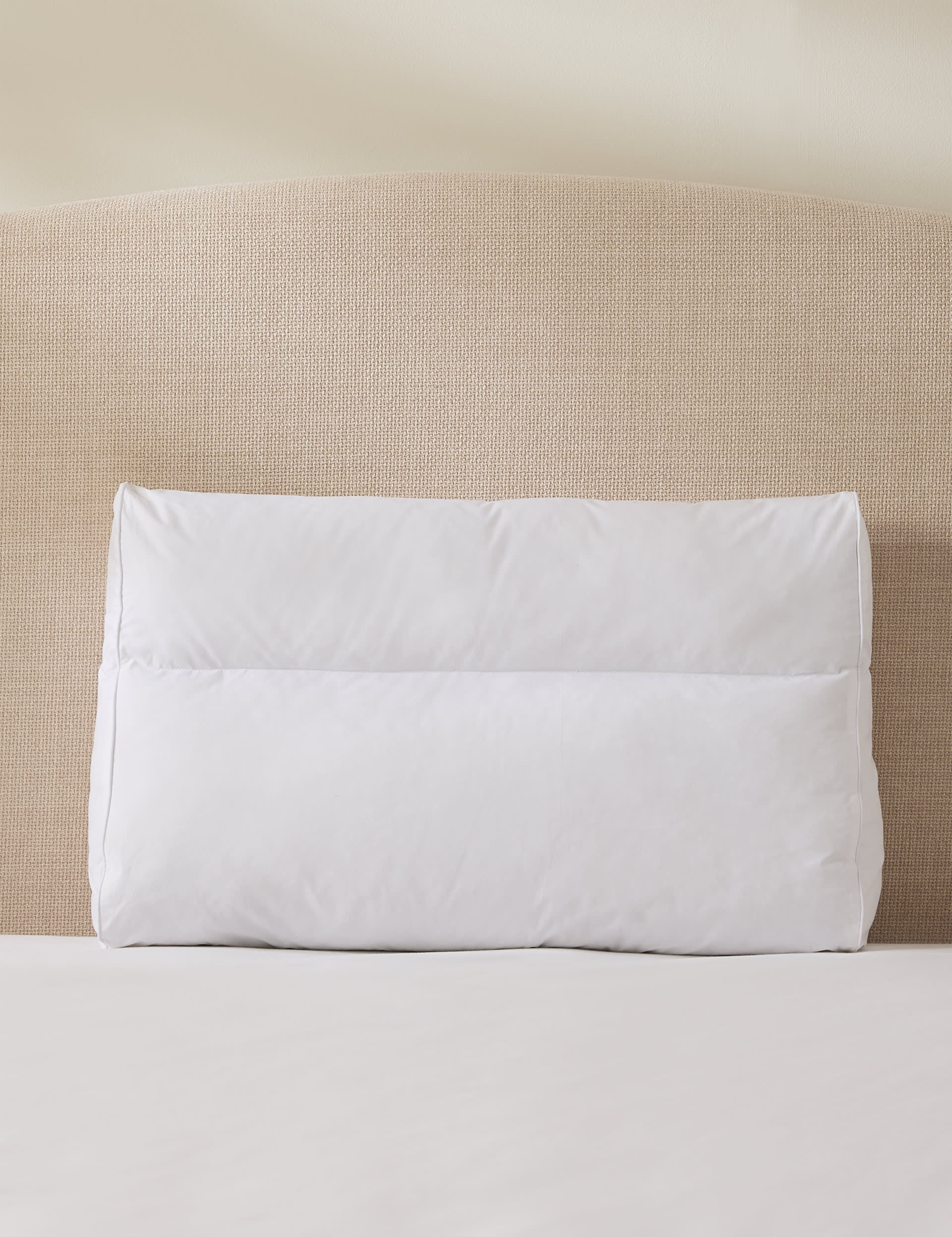 Sleep Solutions Contour Pillow - White, White