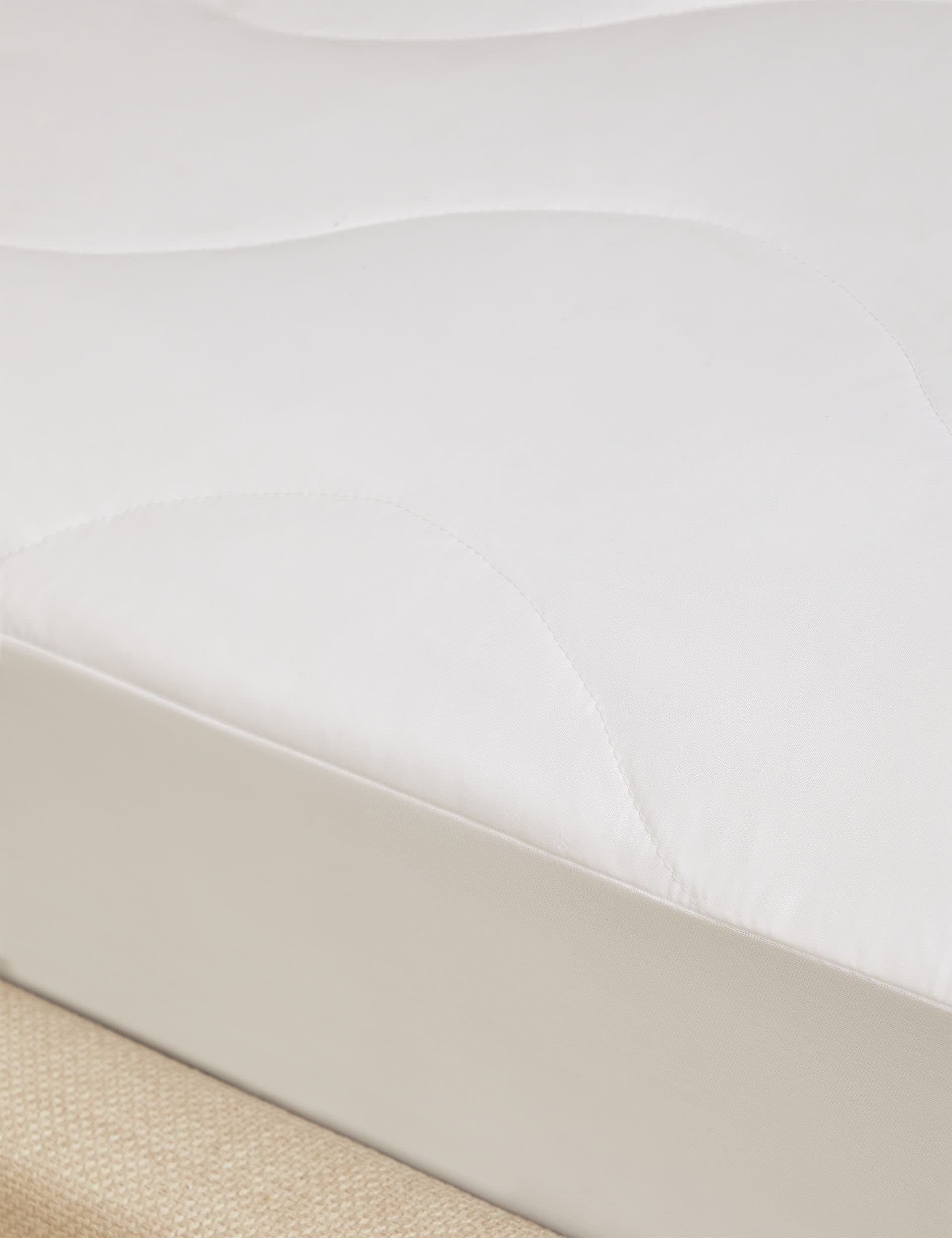 M&S Collection Anti Allergy Plus Mattress Protector - 5FT - White, White