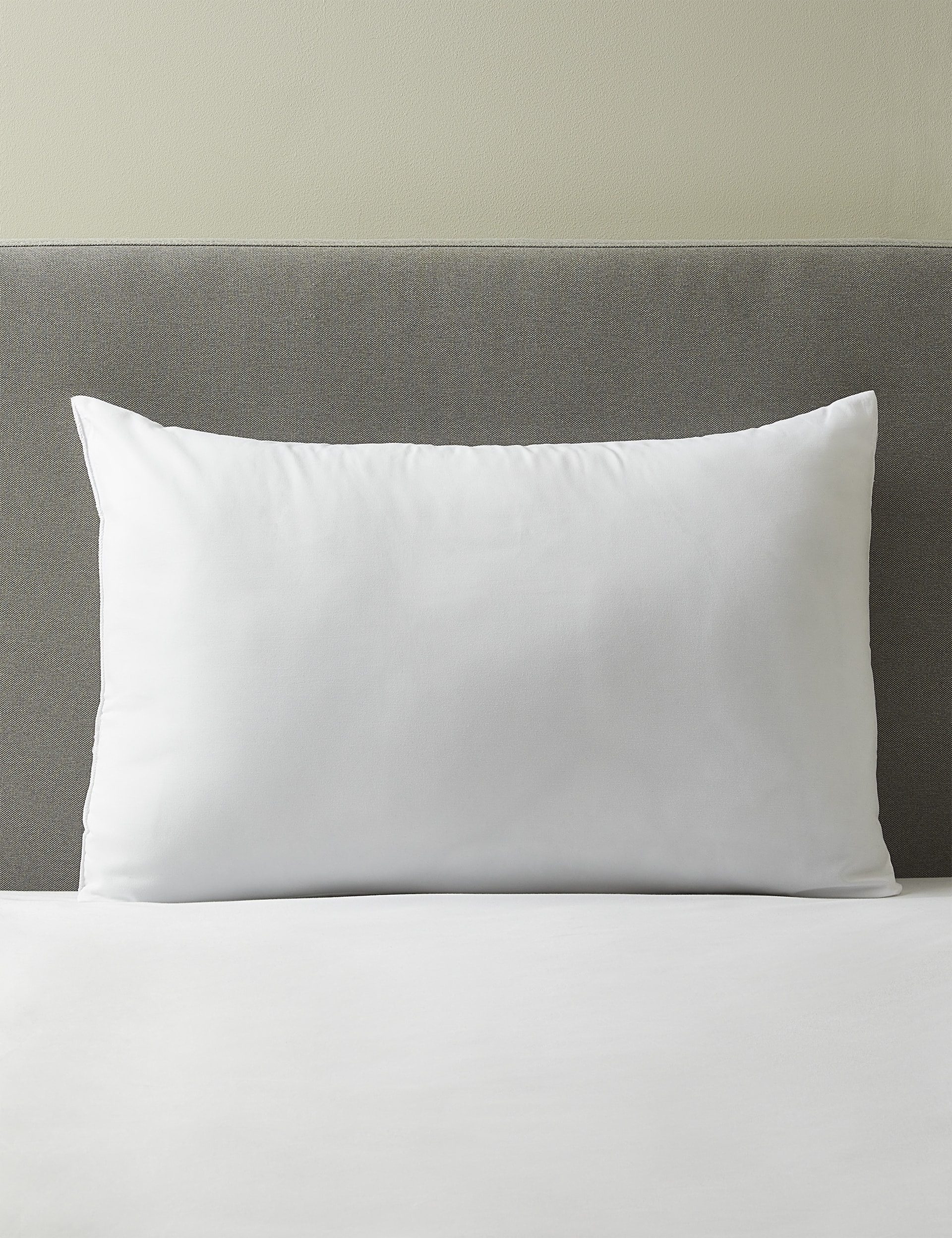 M&S Collection 2 Pack Simply Soft Medium Pillows - White, White