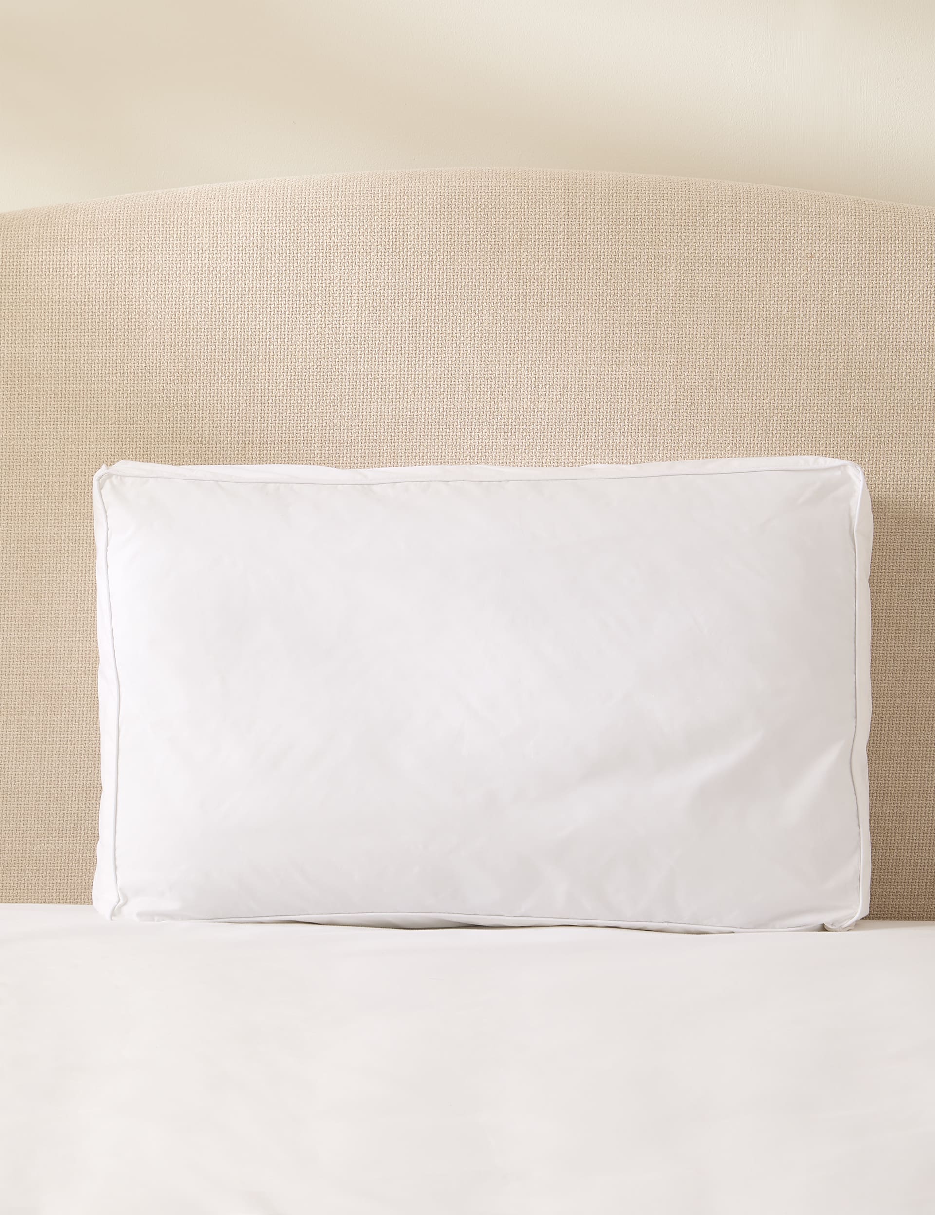 Sleep Solutions Side Sleeper Walled Pillow - White, White